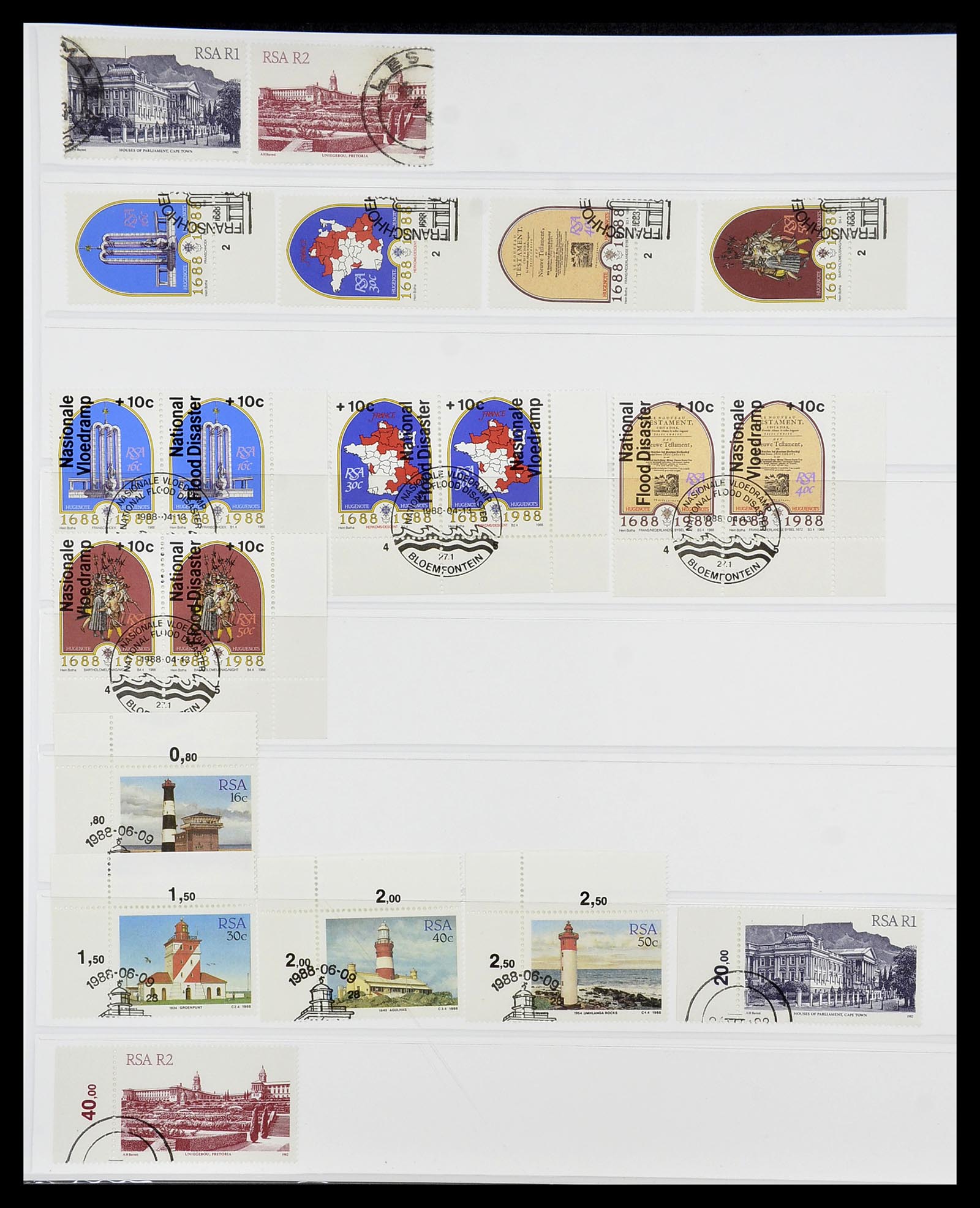 34533 451 - Postzegelverzameling 34533 Zuid Afrika 1870-2000.