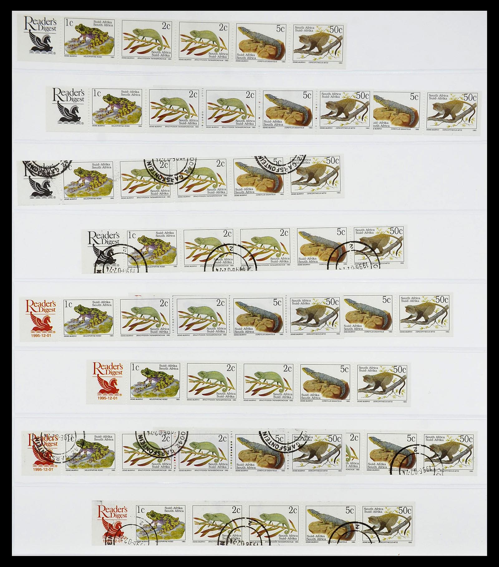 34533 489 - Postzegelverzameling 34533 Zuid Afrika 1870-2000.