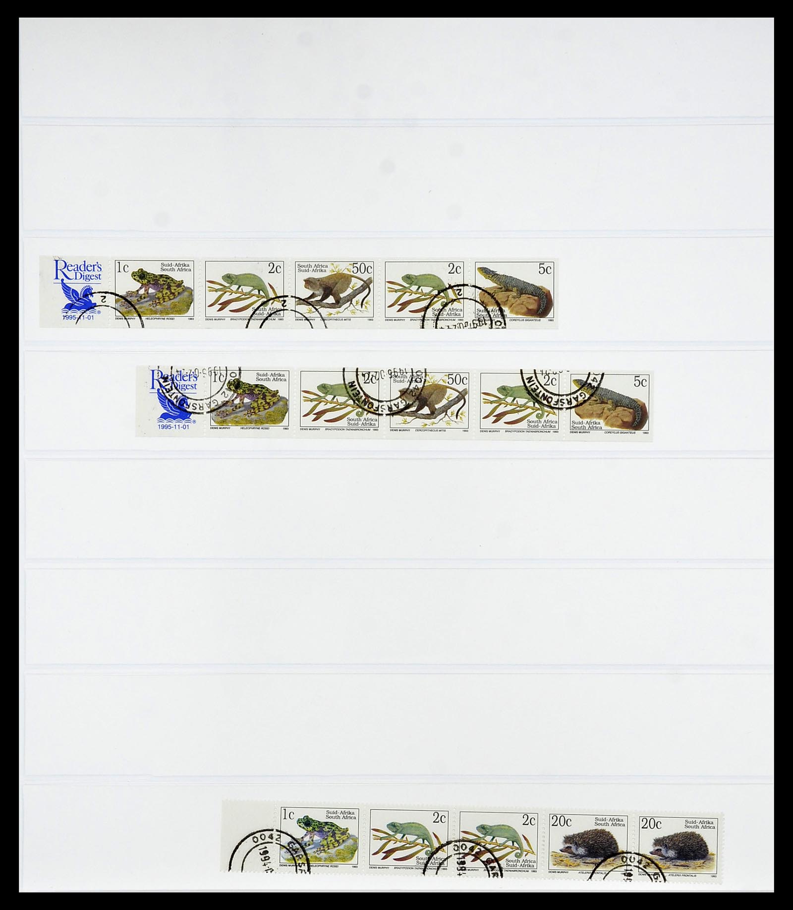34533 490 - Postzegelverzameling 34533 Zuid Afrika 1870-2000.