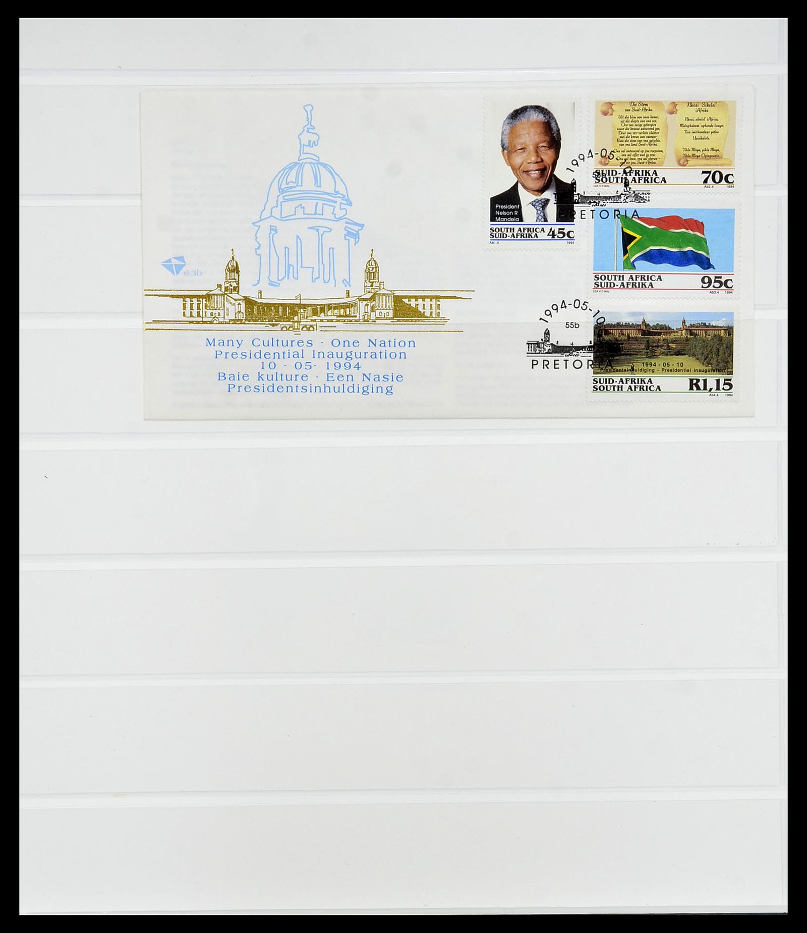 34533 495 - Postzegelverzameling 34533 Zuid Afrika 1870-2000.