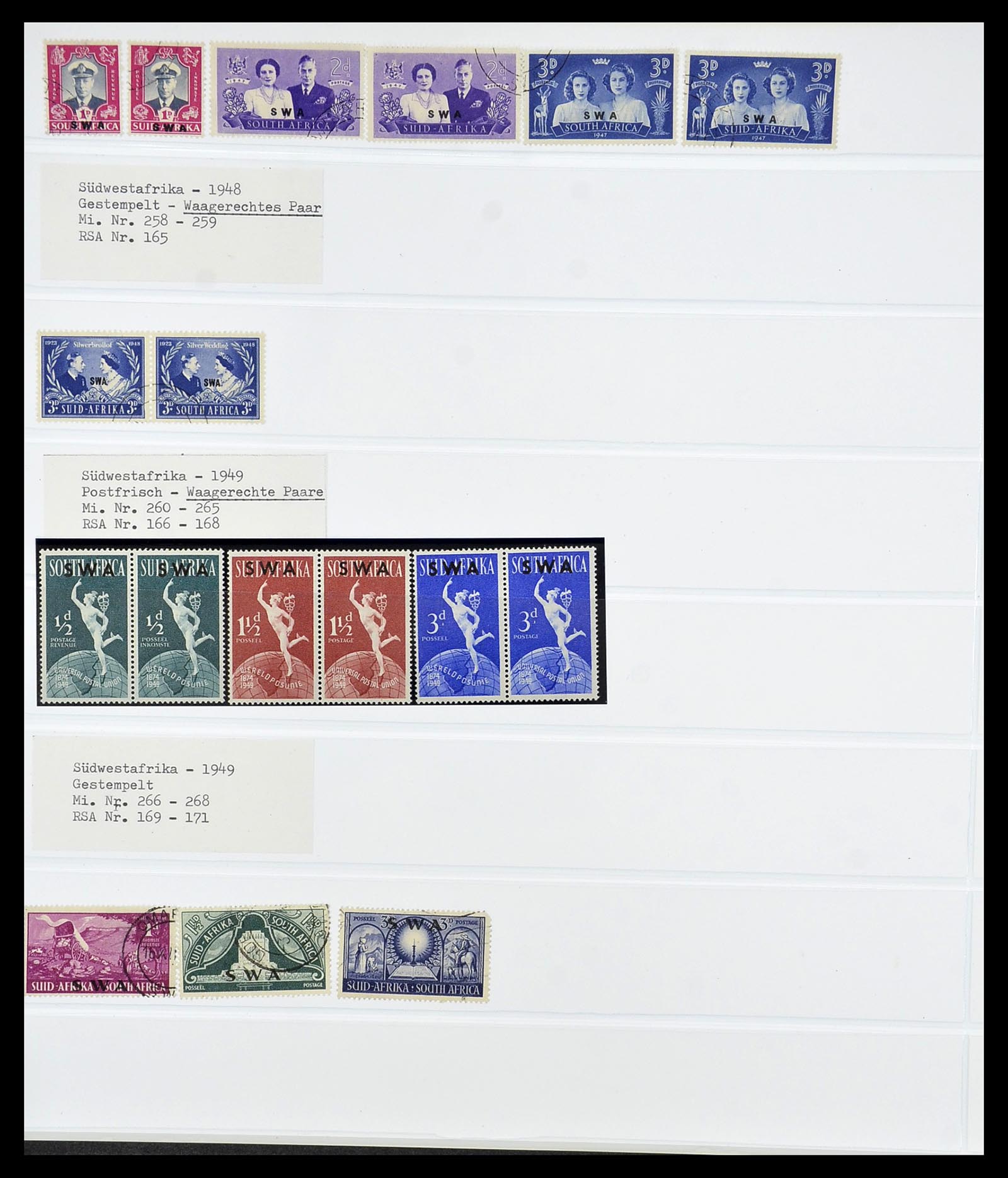 34533 507 - Postzegelverzameling 34533 Zuid Afrika 1870-2000.