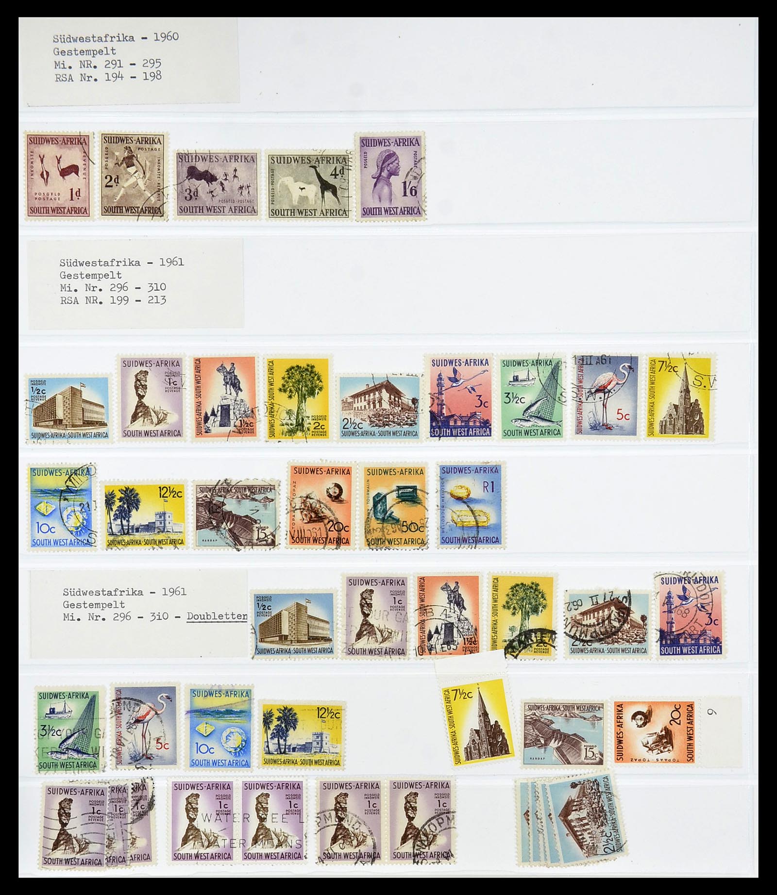 34533 509 - Postzegelverzameling 34533 Zuid Afrika 1870-2000.