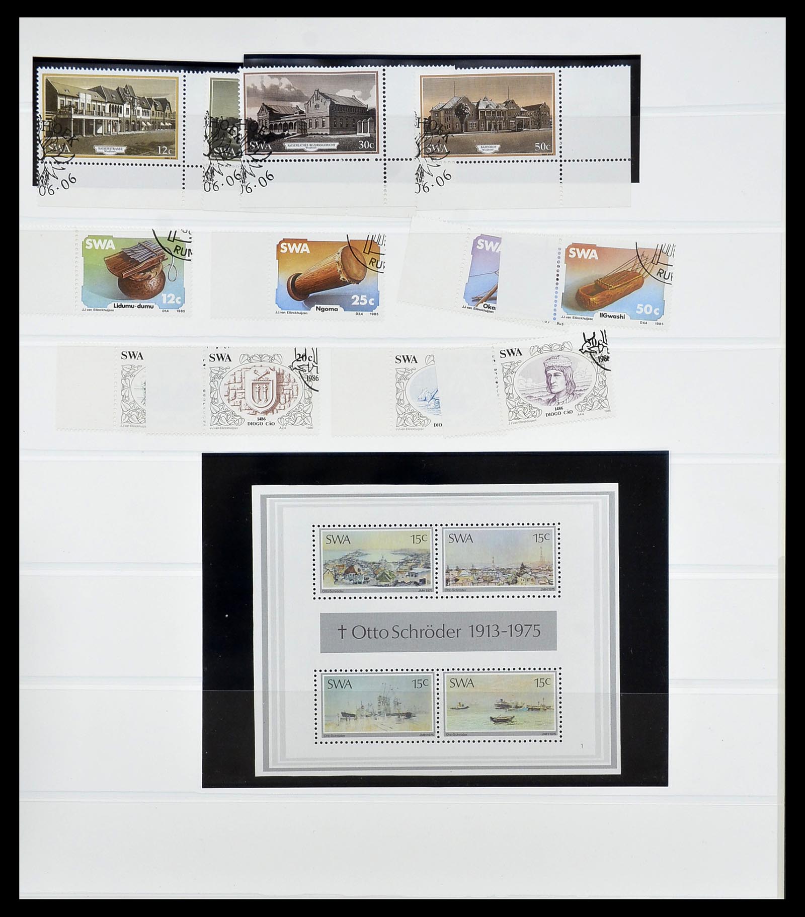 34533 514 - Postzegelverzameling 34533 Zuid Afrika 1870-2000.