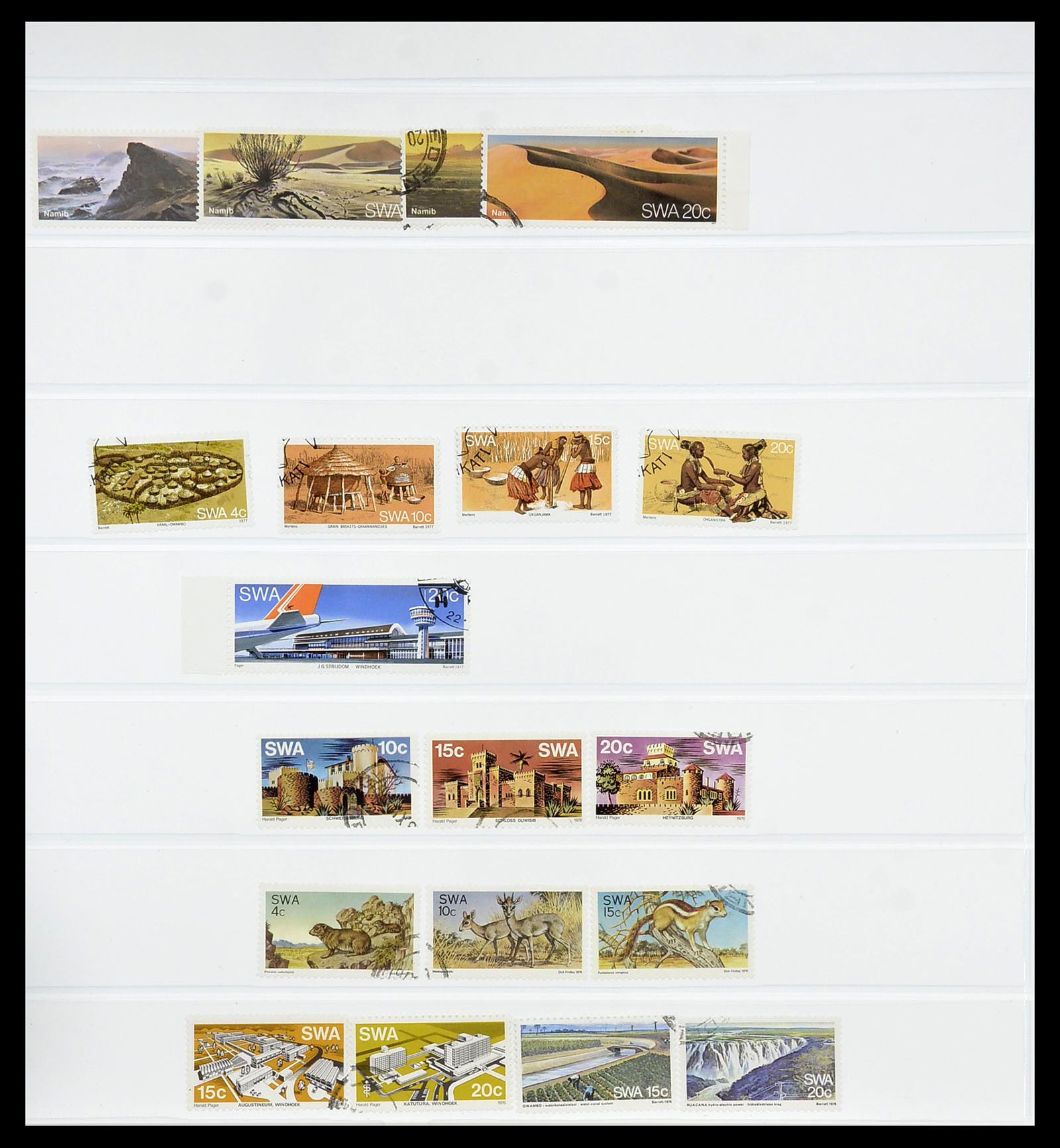 34533 515 - Postzegelverzameling 34533 Zuid Afrika 1870-2000.
