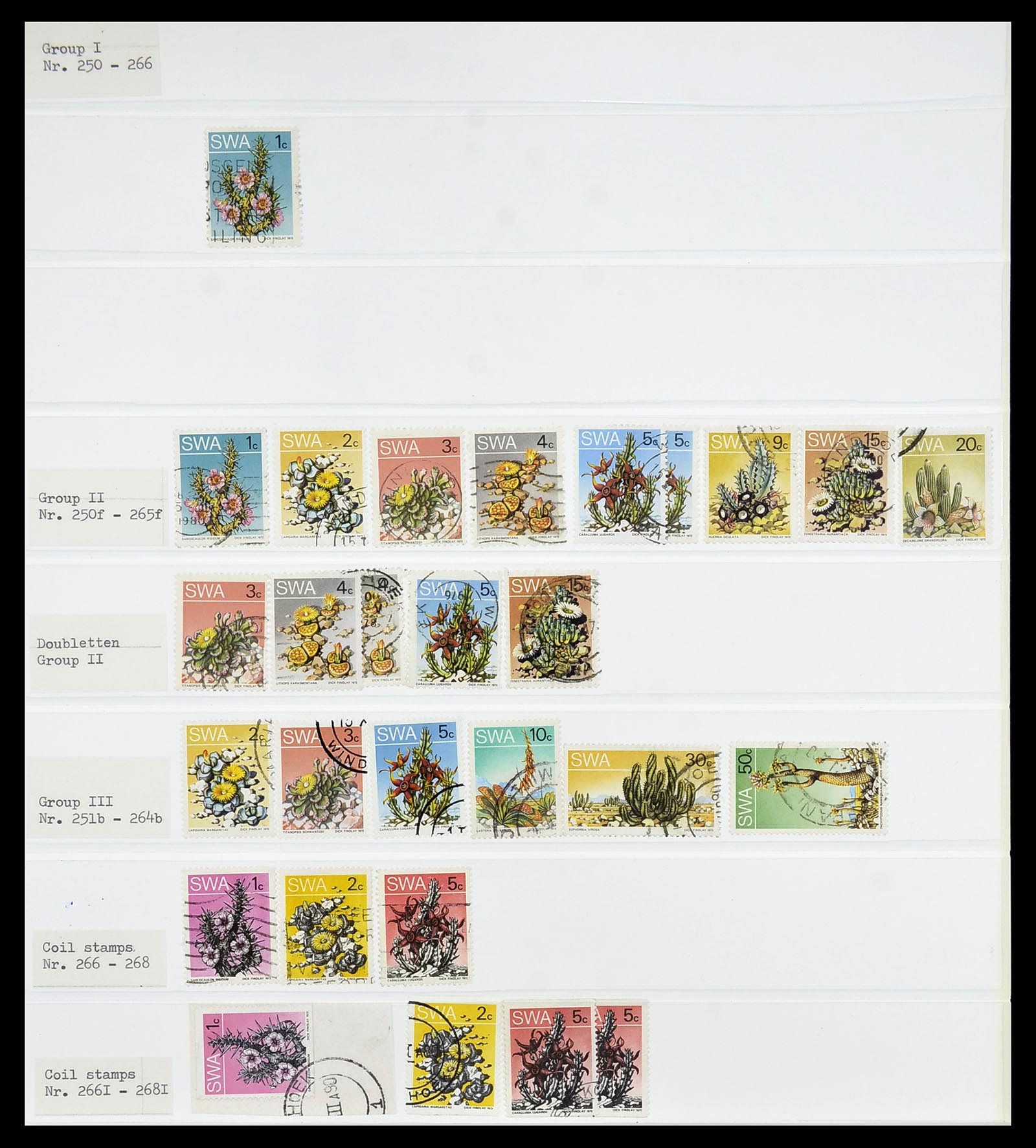 34533 516 - Postzegelverzameling 34533 Zuid Afrika 1870-2000.