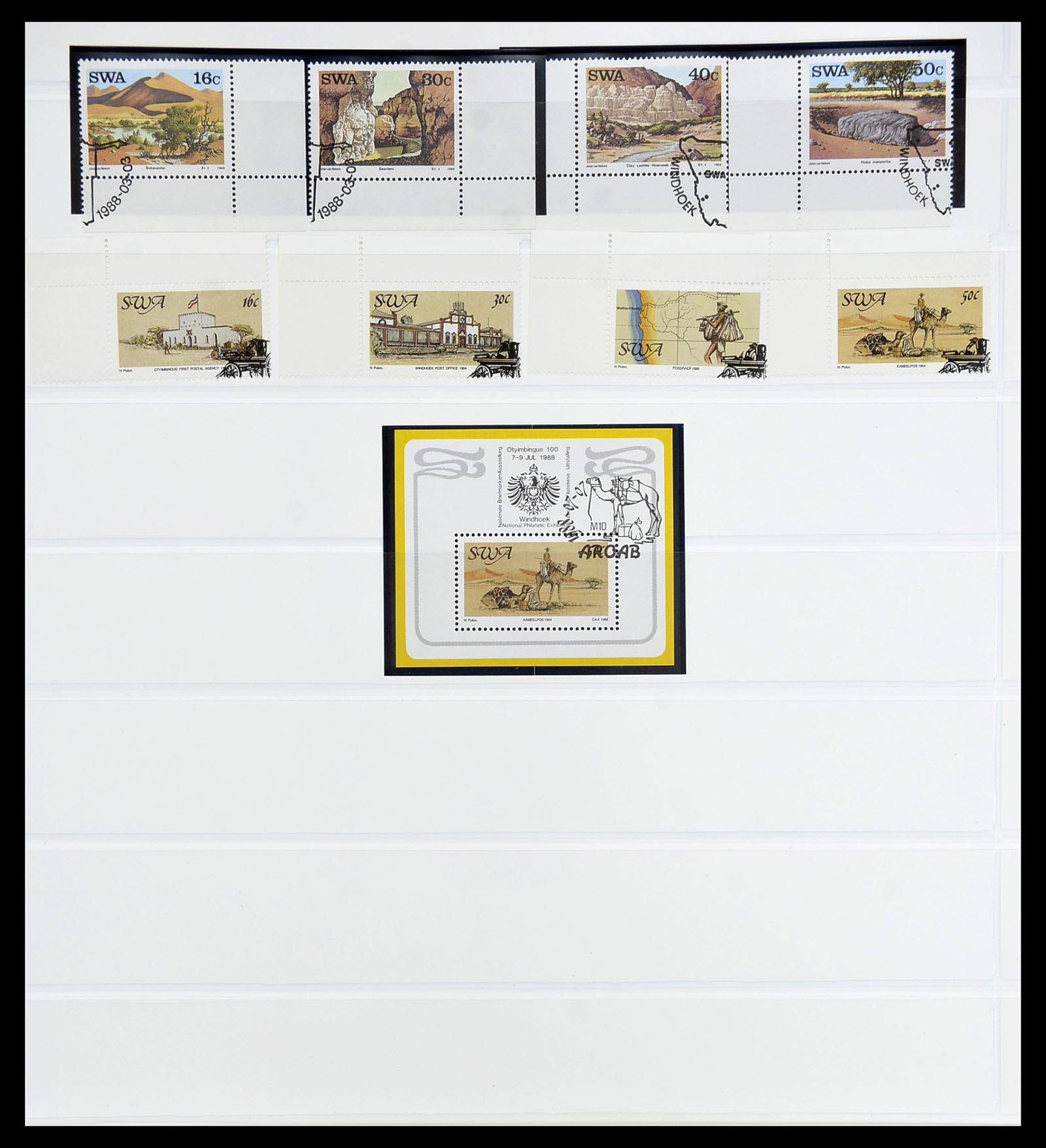 34533 531 - Postzegelverzameling 34533 Zuid Afrika 1870-2000.