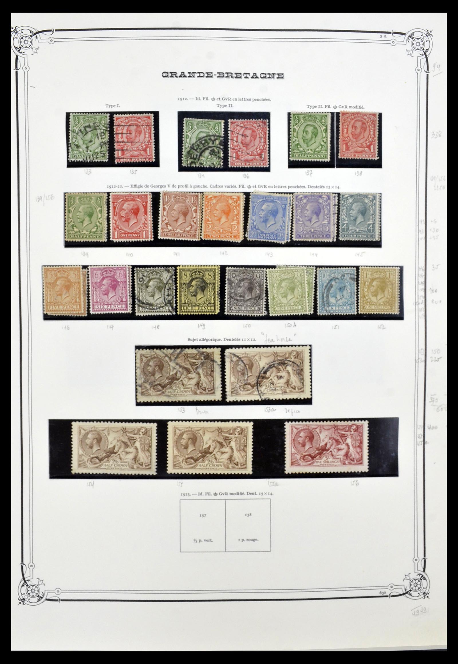 34535 006 - Postzegelverzameling 34535 Engeland en koloniën 1847-1991.
