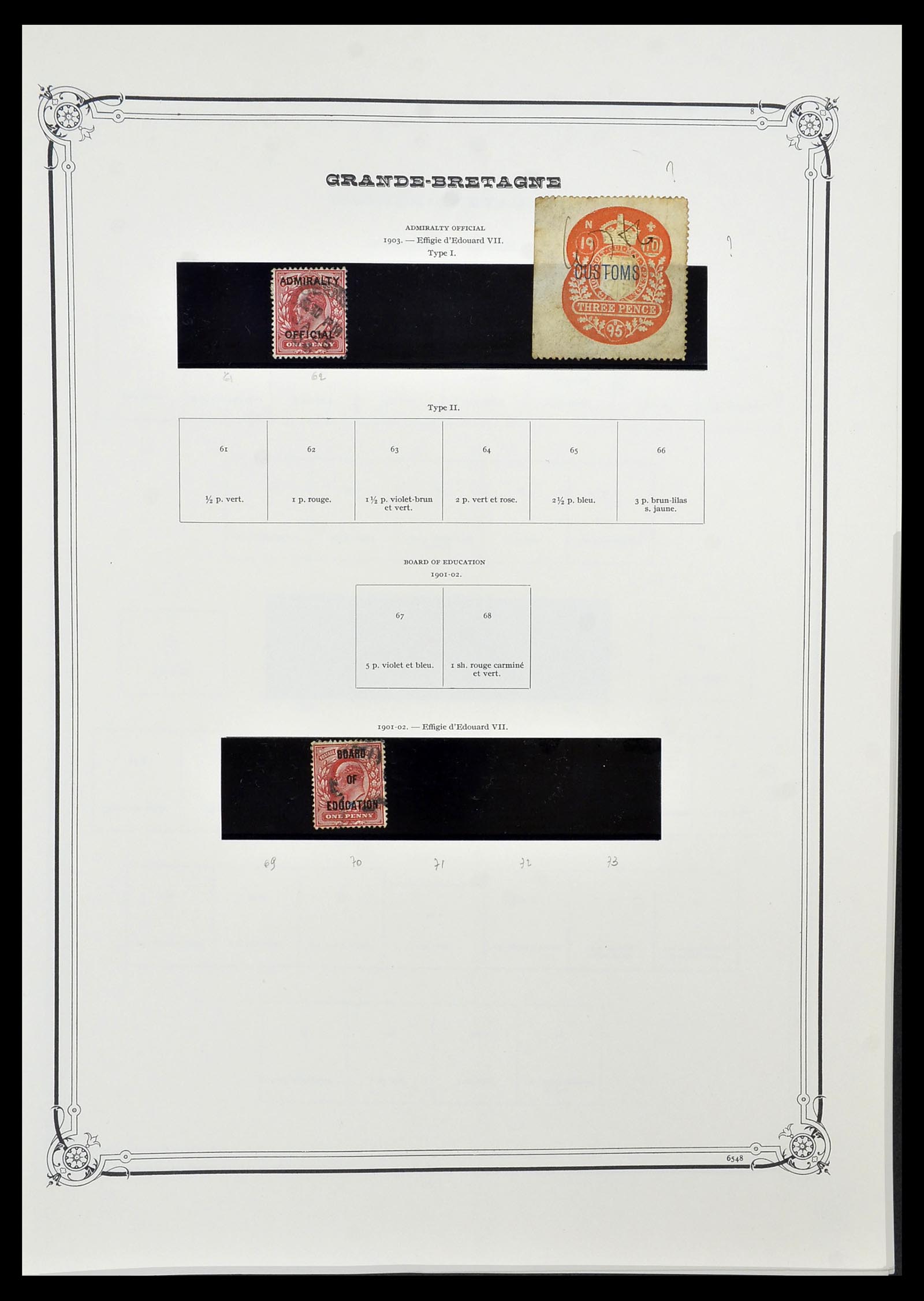 34535 088 - Postzegelverzameling 34535 Engeland en koloniën 1847-1991.