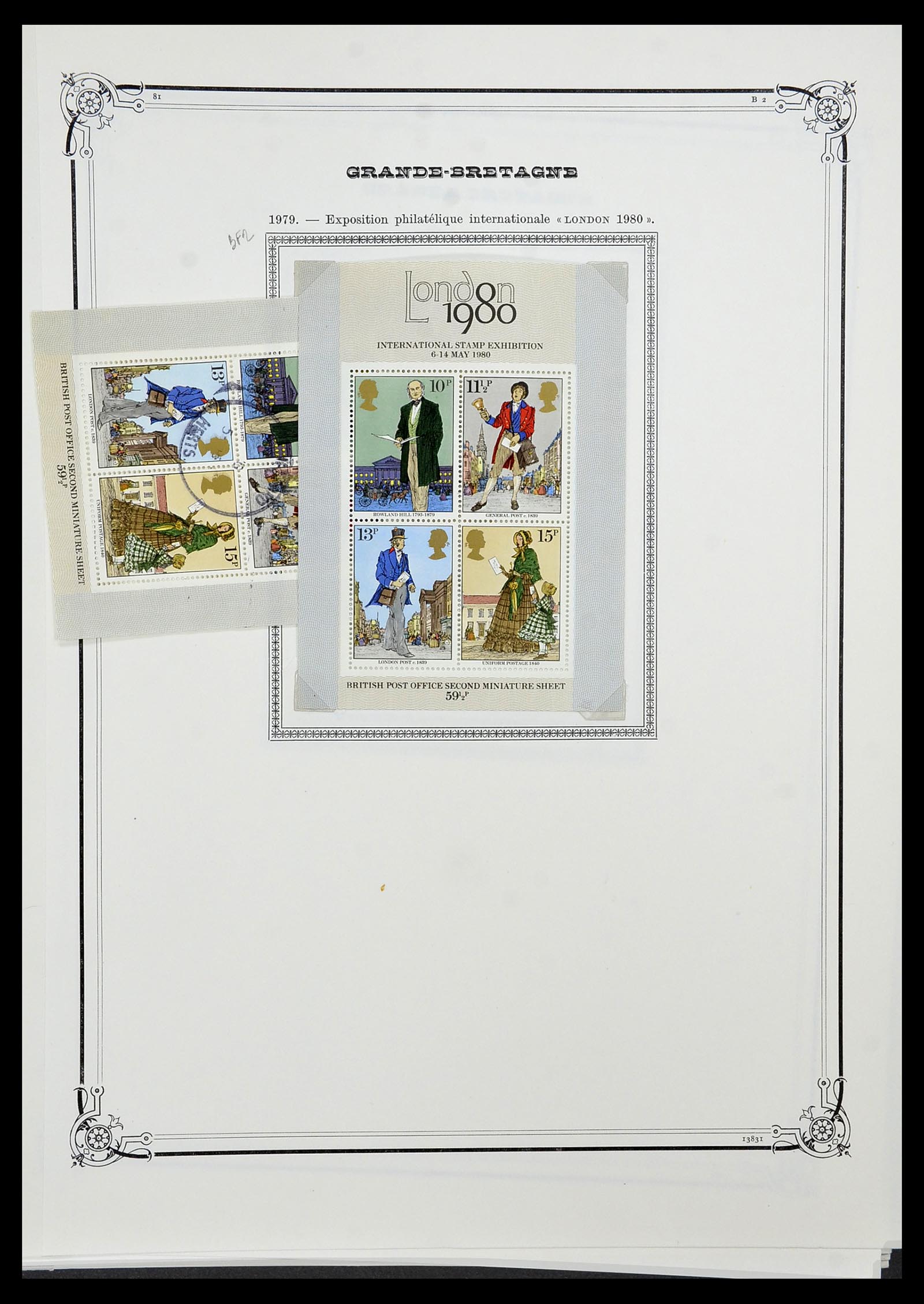 34535 098 - Stamp Collection 34535 Great Britain and colonies 1847-1991.