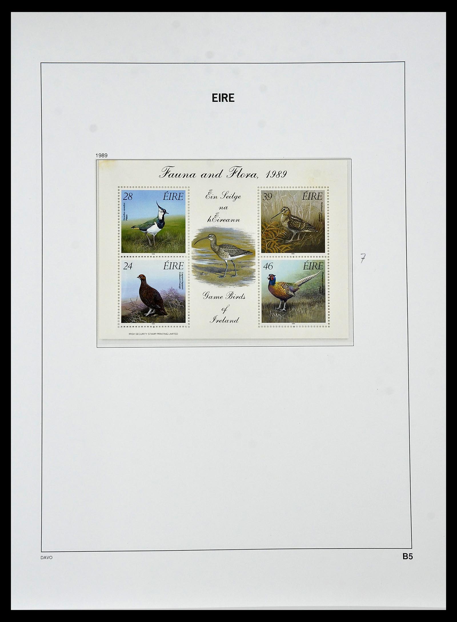 34536 074 - Postzegelverzameling 34536 Ierland 1922-2001.