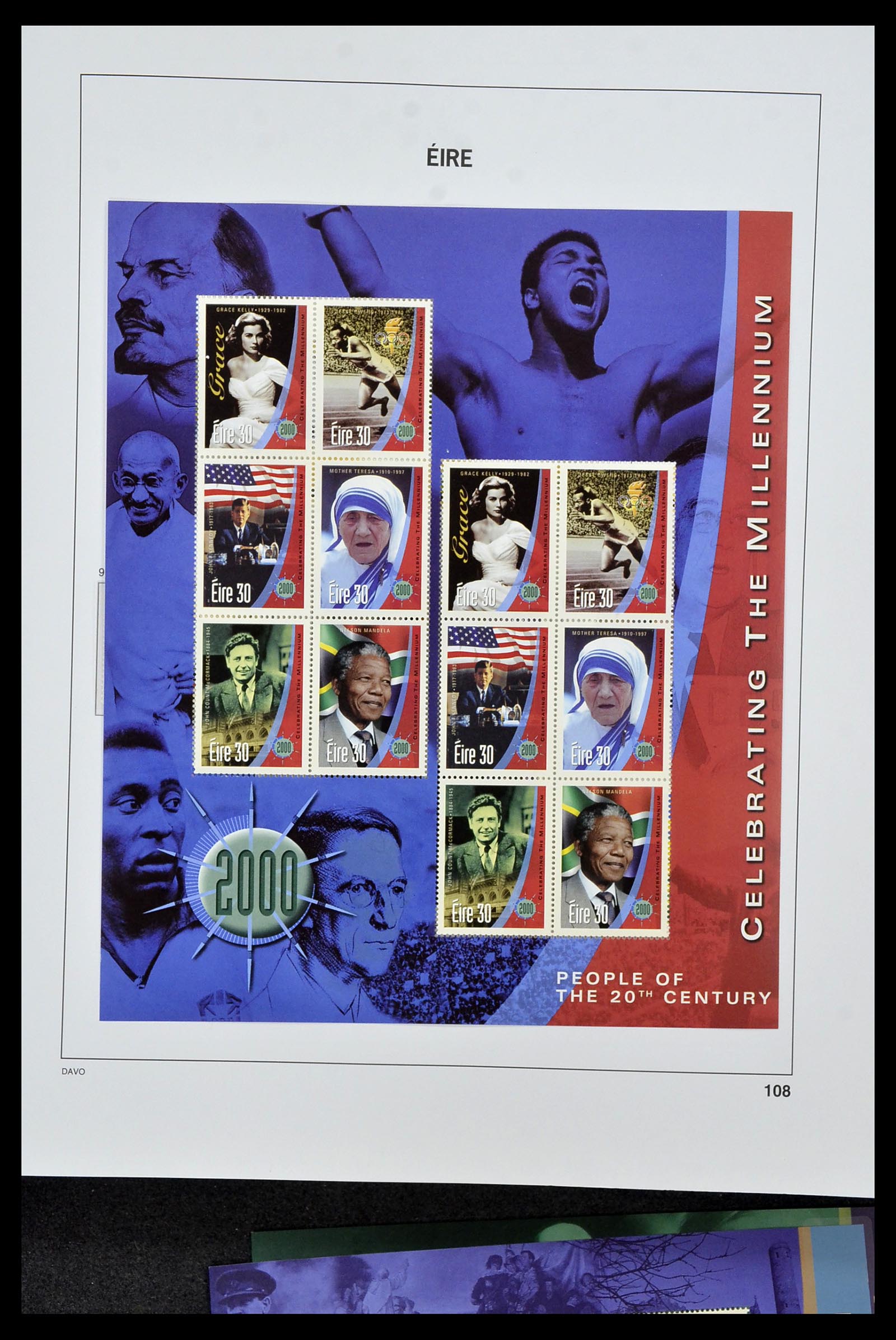 34536 129 - Postzegelverzameling 34536 Ierland 1922-2001.