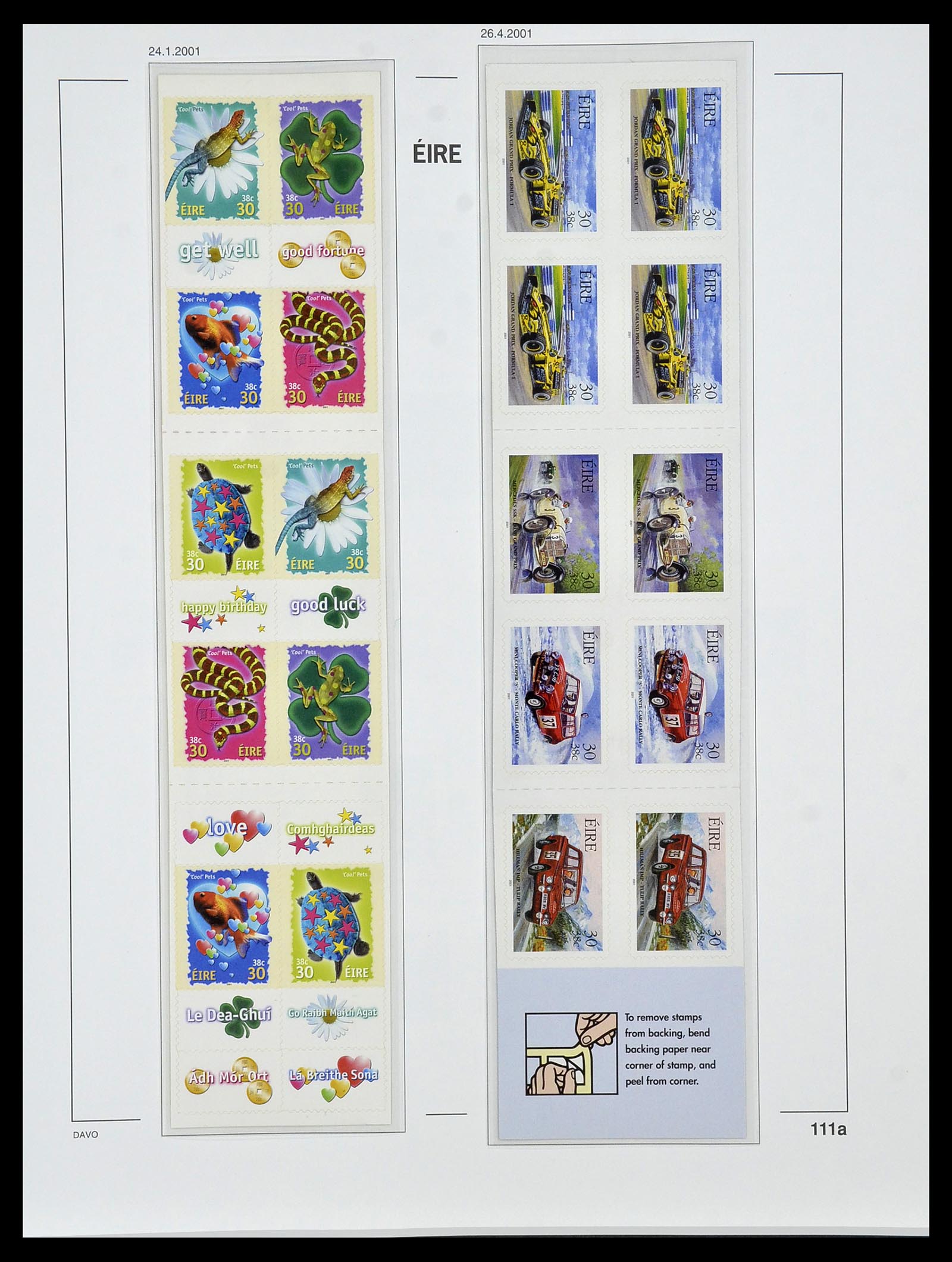 34536 139 - Postzegelverzameling 34536 Ierland 1922-2001.