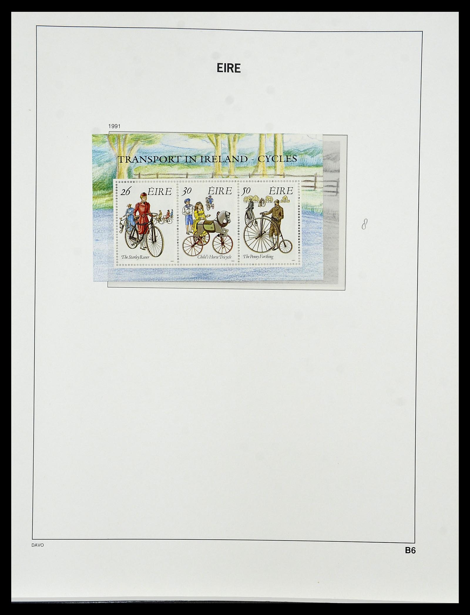34536 145 - Postzegelverzameling 34536 Ierland 1922-2001.