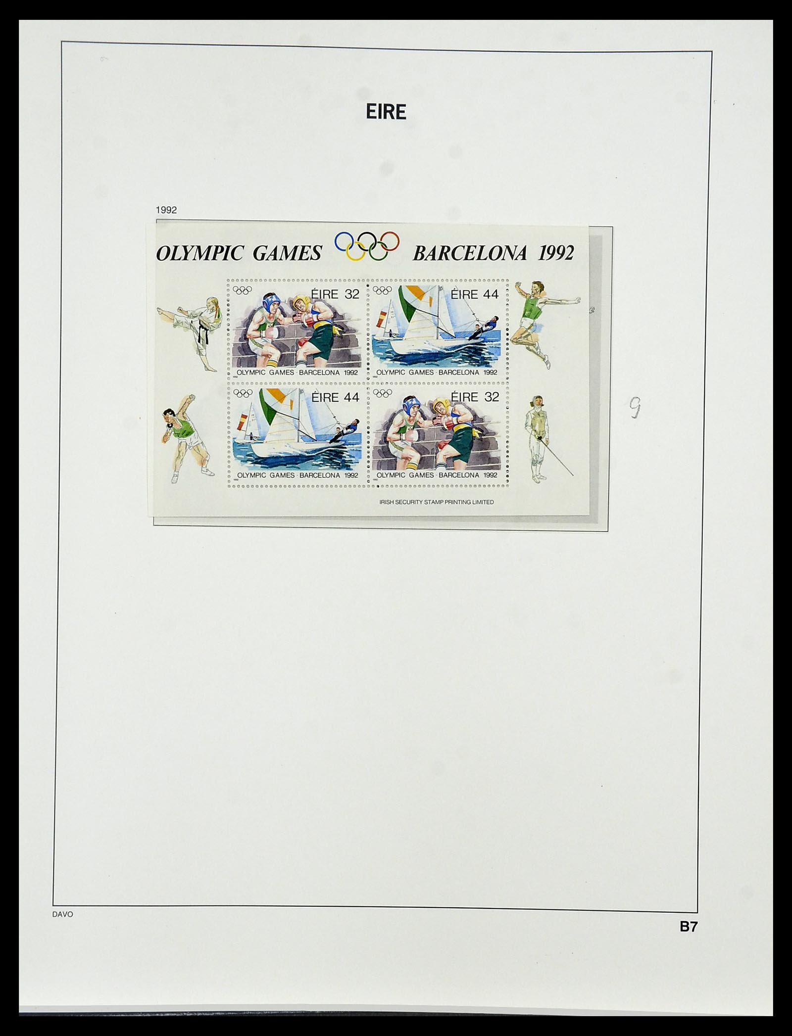 34536 146 - Postzegelverzameling 34536 Ierland 1922-2001.