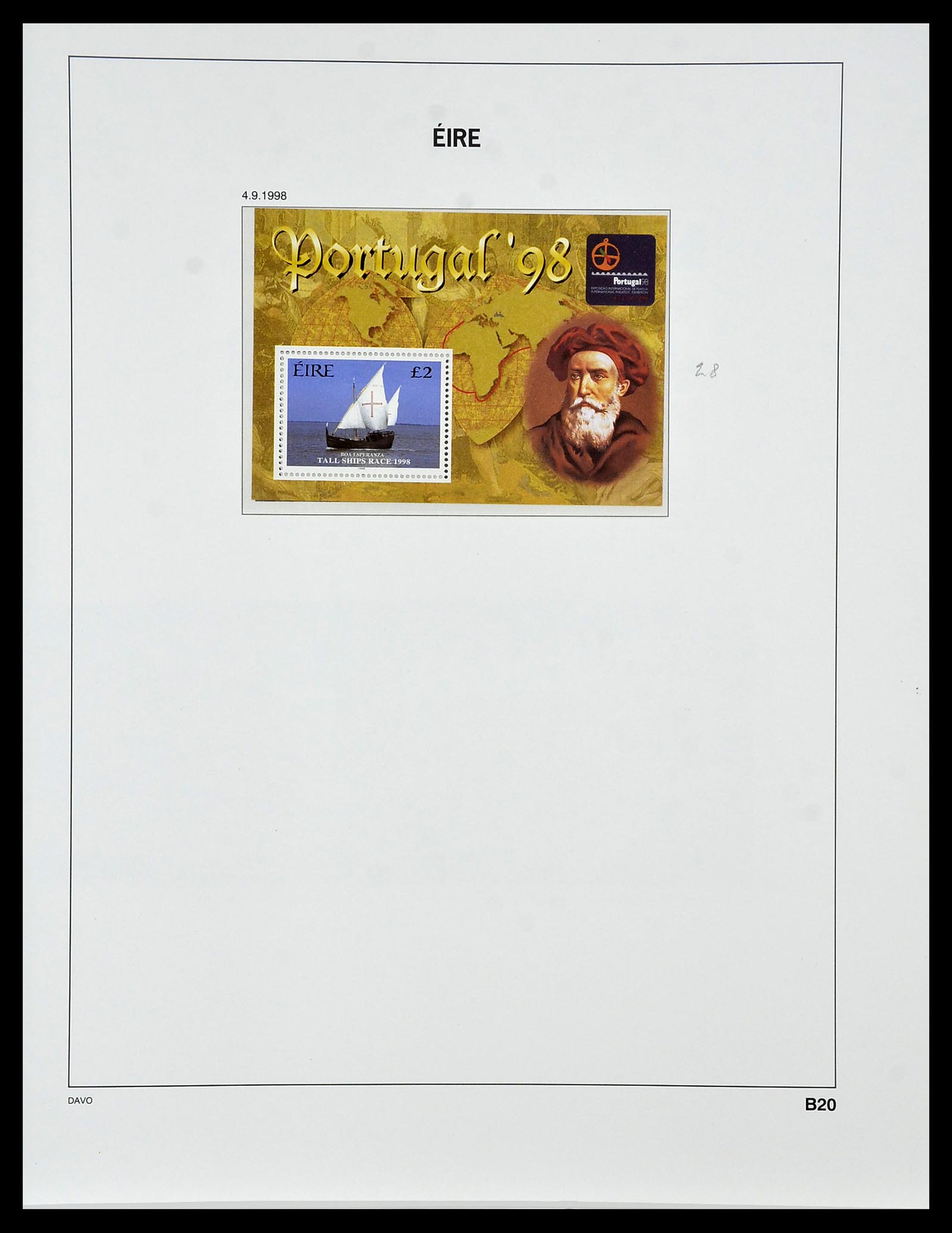 34536 159 - Postzegelverzameling 34536 Ierland 1922-2001.