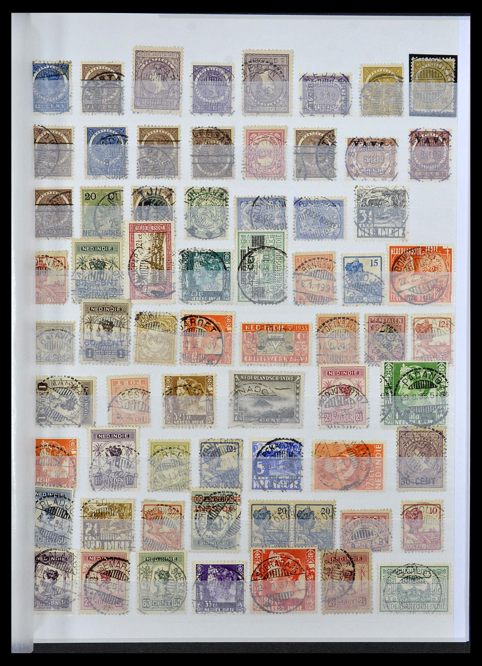 34537 003 - Postzegelverzameling 34537 Nederlands Indië 1864-1982.