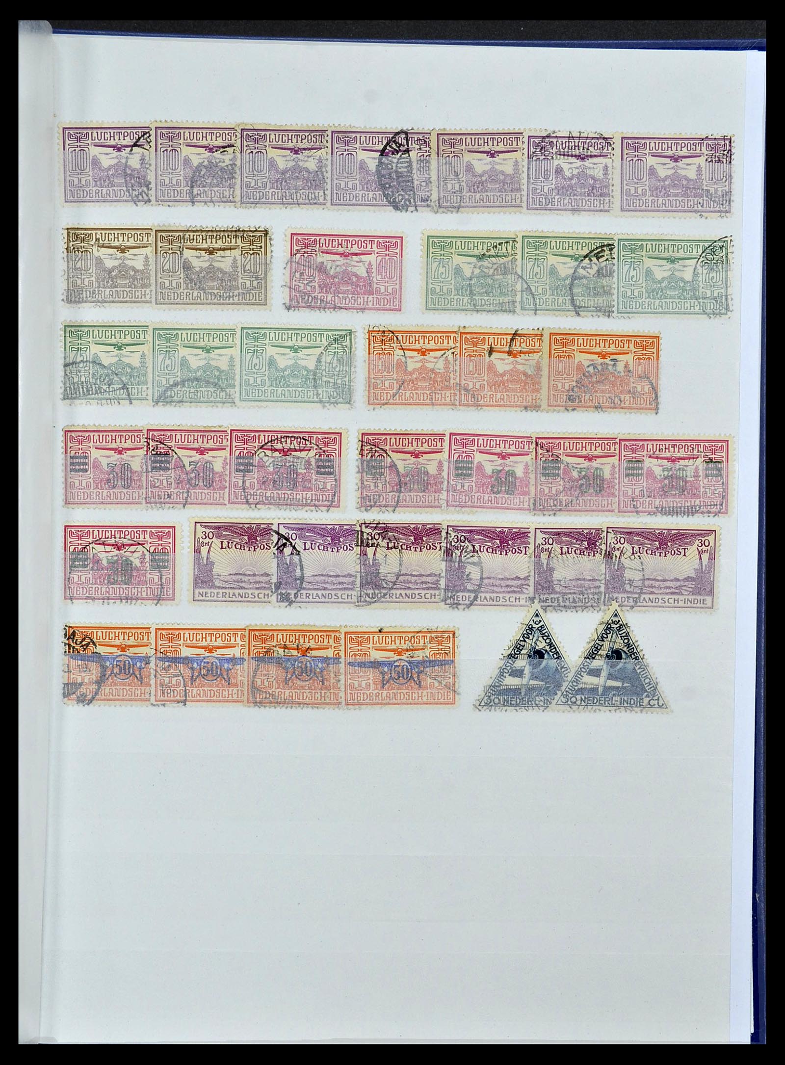34537 019 - Postzegelverzameling 34537 Nederlands Indië 1864-1982.