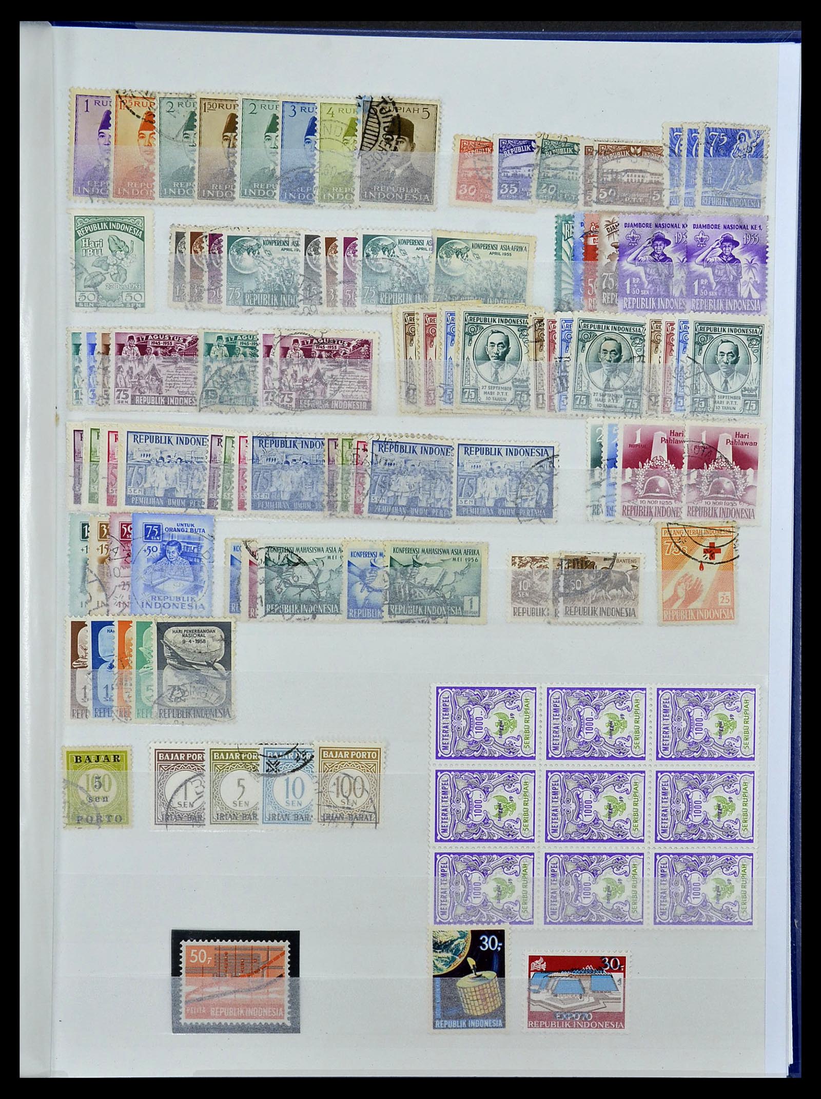 34537 023 - Postzegelverzameling 34537 Nederlands Indië 1864-1982.