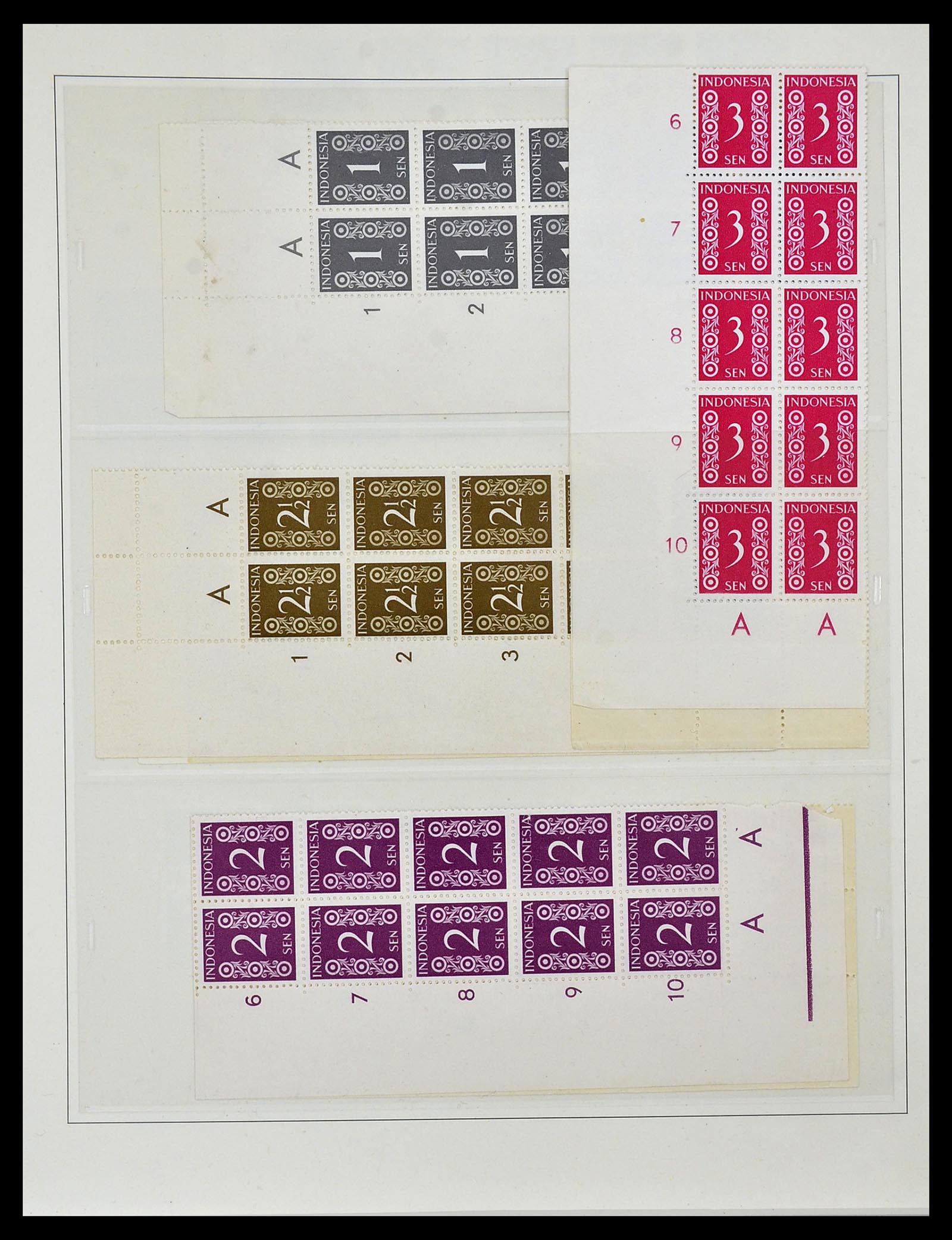 34538 002 - Postzegelverzameling 34538 Indonesië 1951-2005.