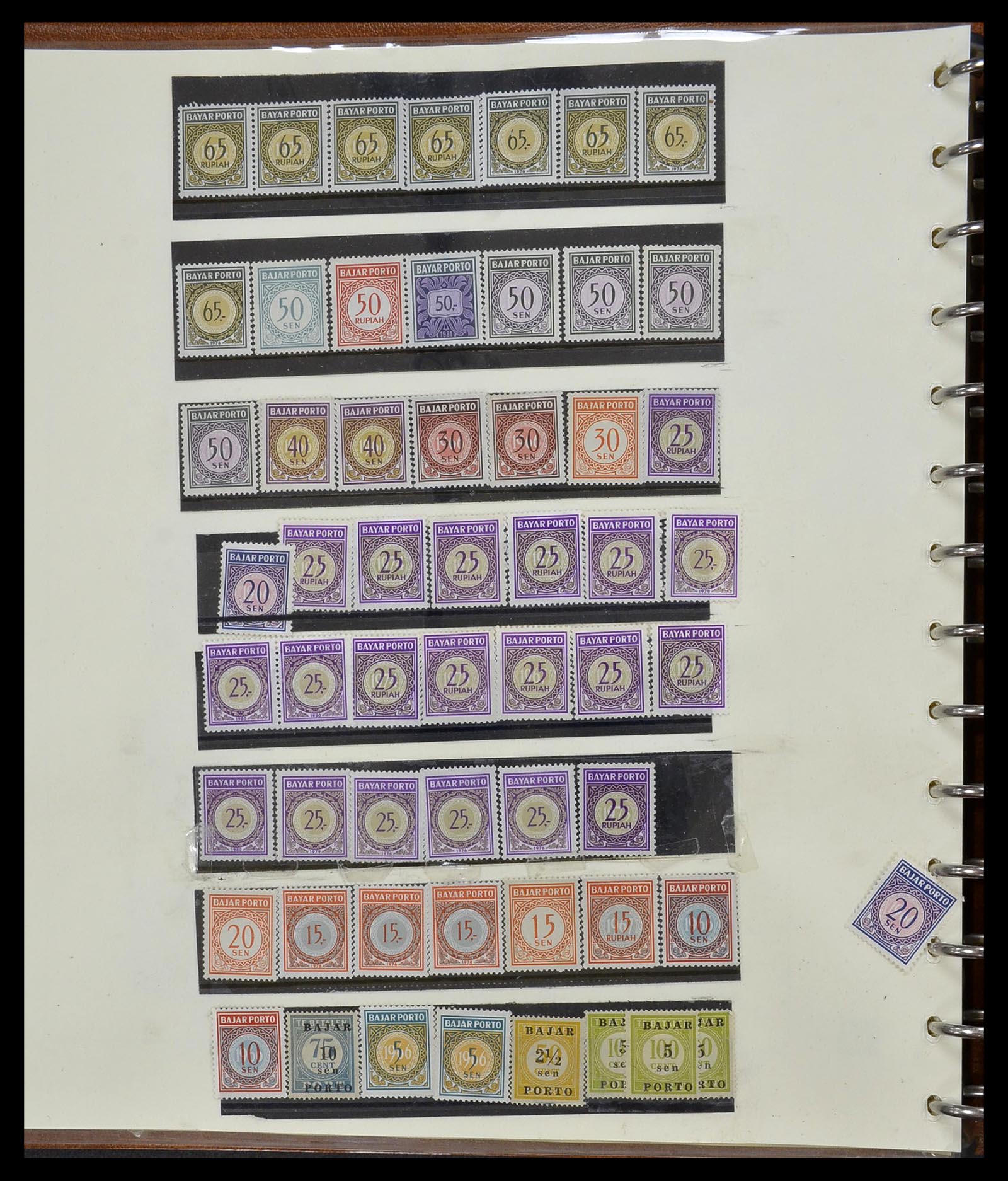 34538 183 - Postzegelverzameling 34538 Indonesië 1951-2005.