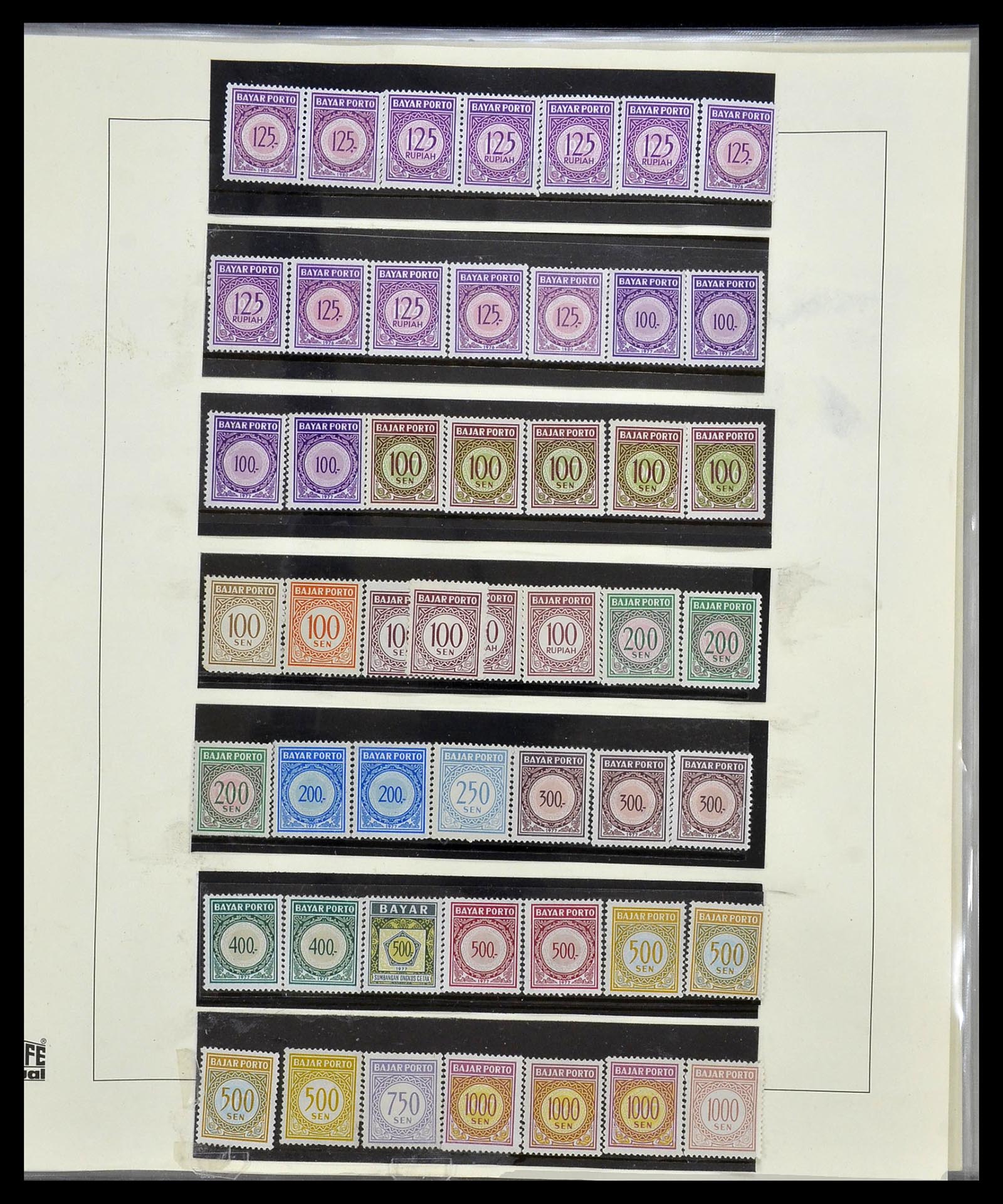 34538 185 - Postzegelverzameling 34538 Indonesië 1951-2005.