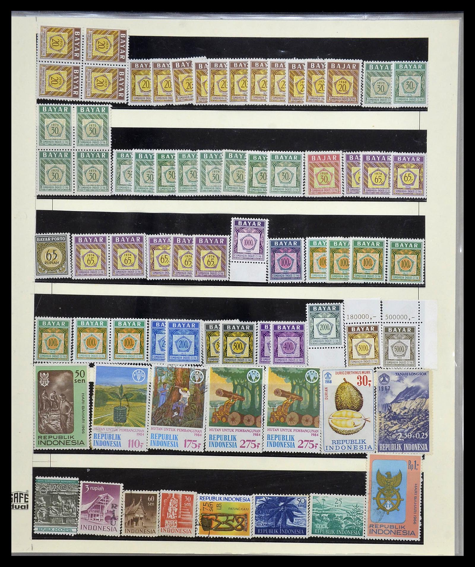 34538 186 - Postzegelverzameling 34538 Indonesië 1951-2005.
