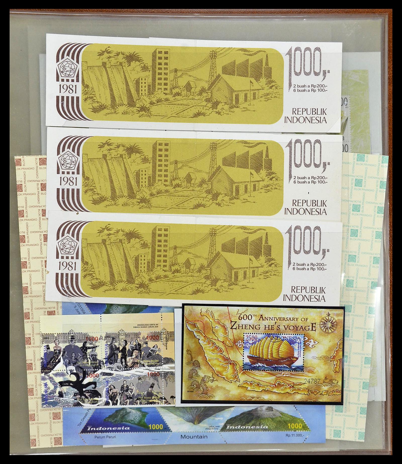 34538 212 - Postzegelverzameling 34538 Indonesië 1951-2005.