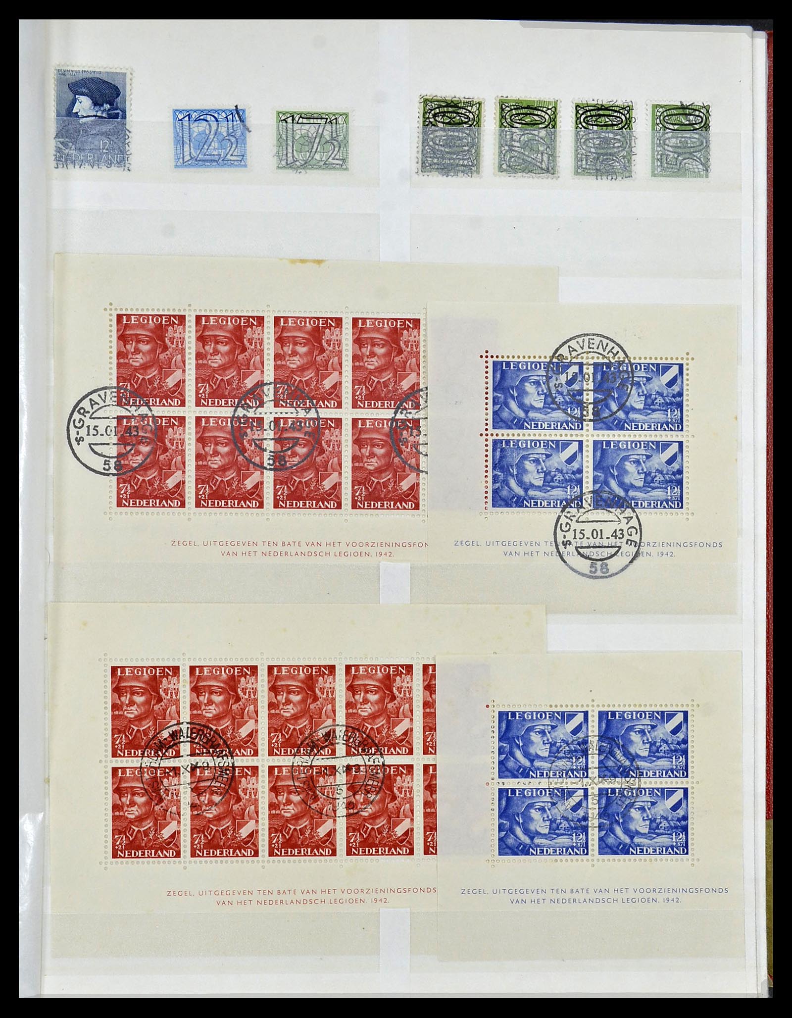 34540 008 - Stamp Collection 34540 Netherlands forgeries 1852-2004.