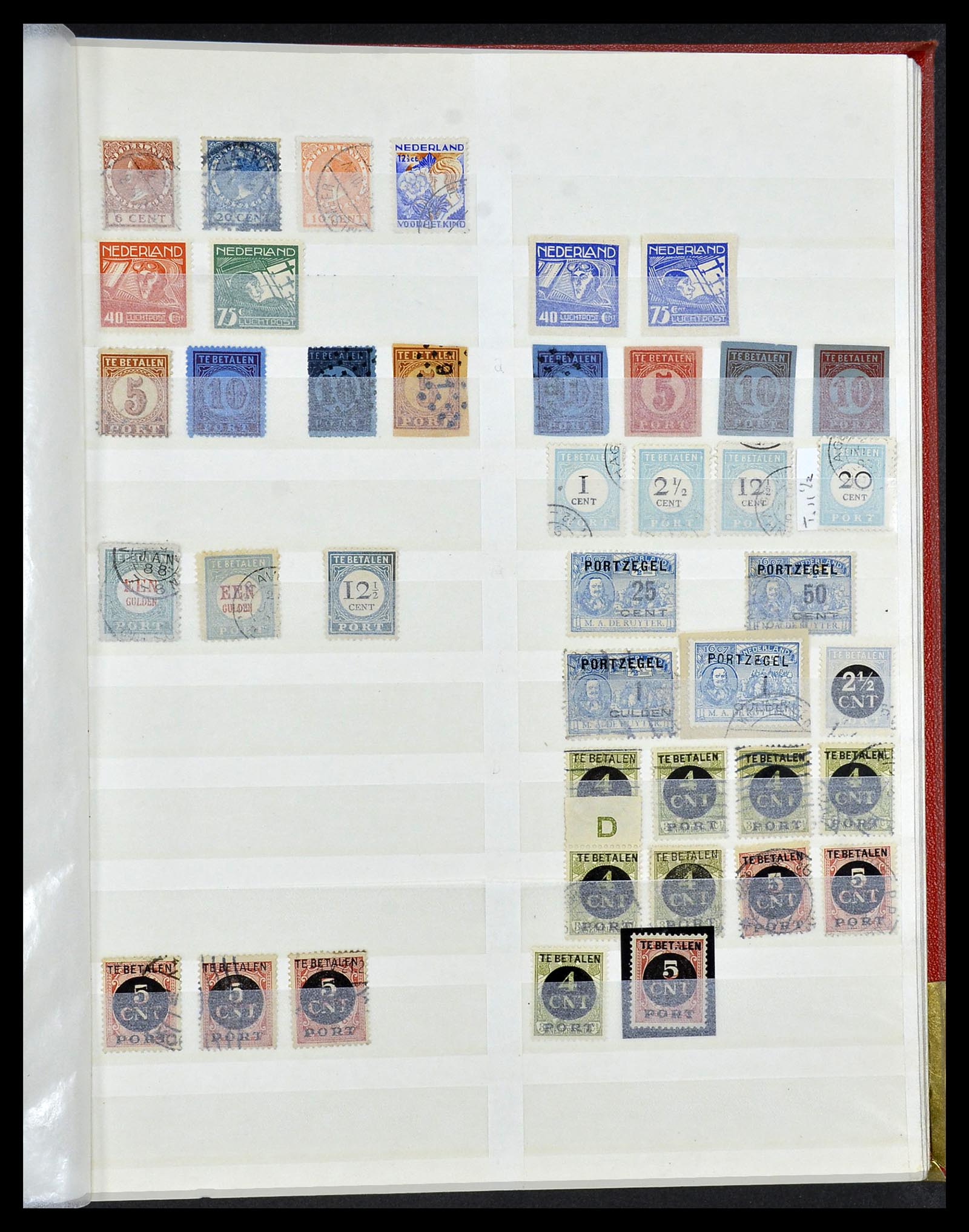 34540 021 - Stamp Collection 34540 Netherlands forgeries 1852-2004.