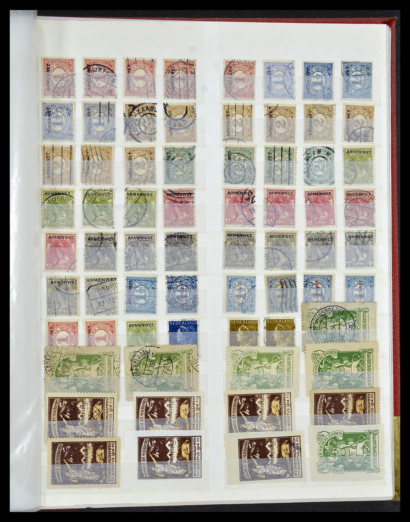 34540 022 - Stamp Collection 34540 Netherlands forgeries 1852-2004.