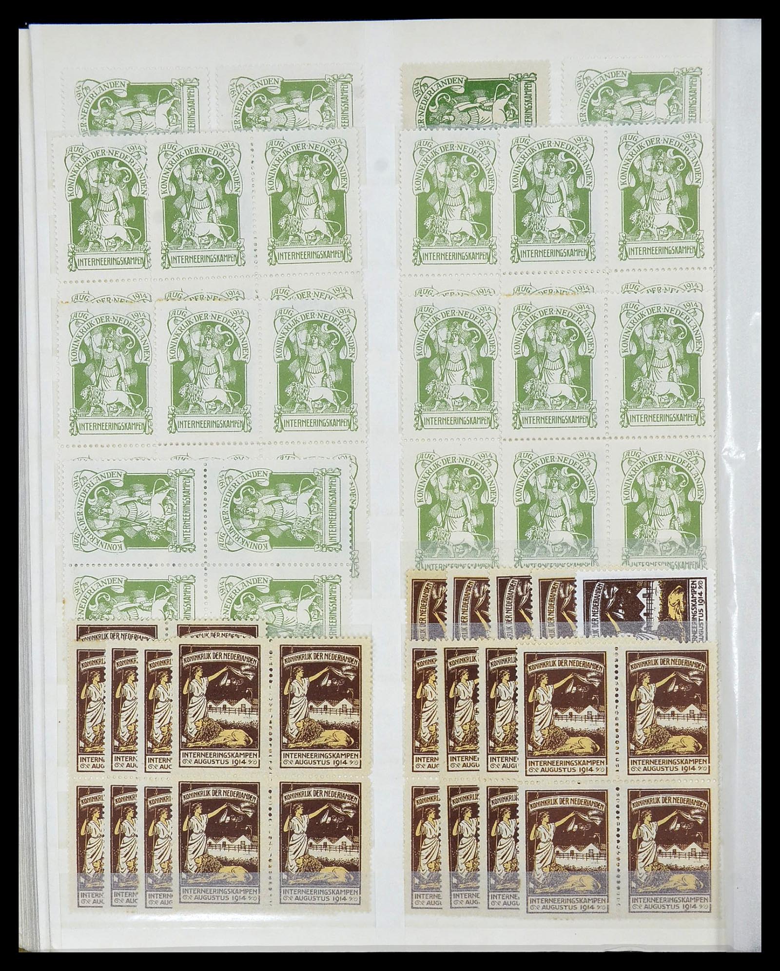 34540 023 - Stamp Collection 34540 Netherlands forgeries 1852-2004.