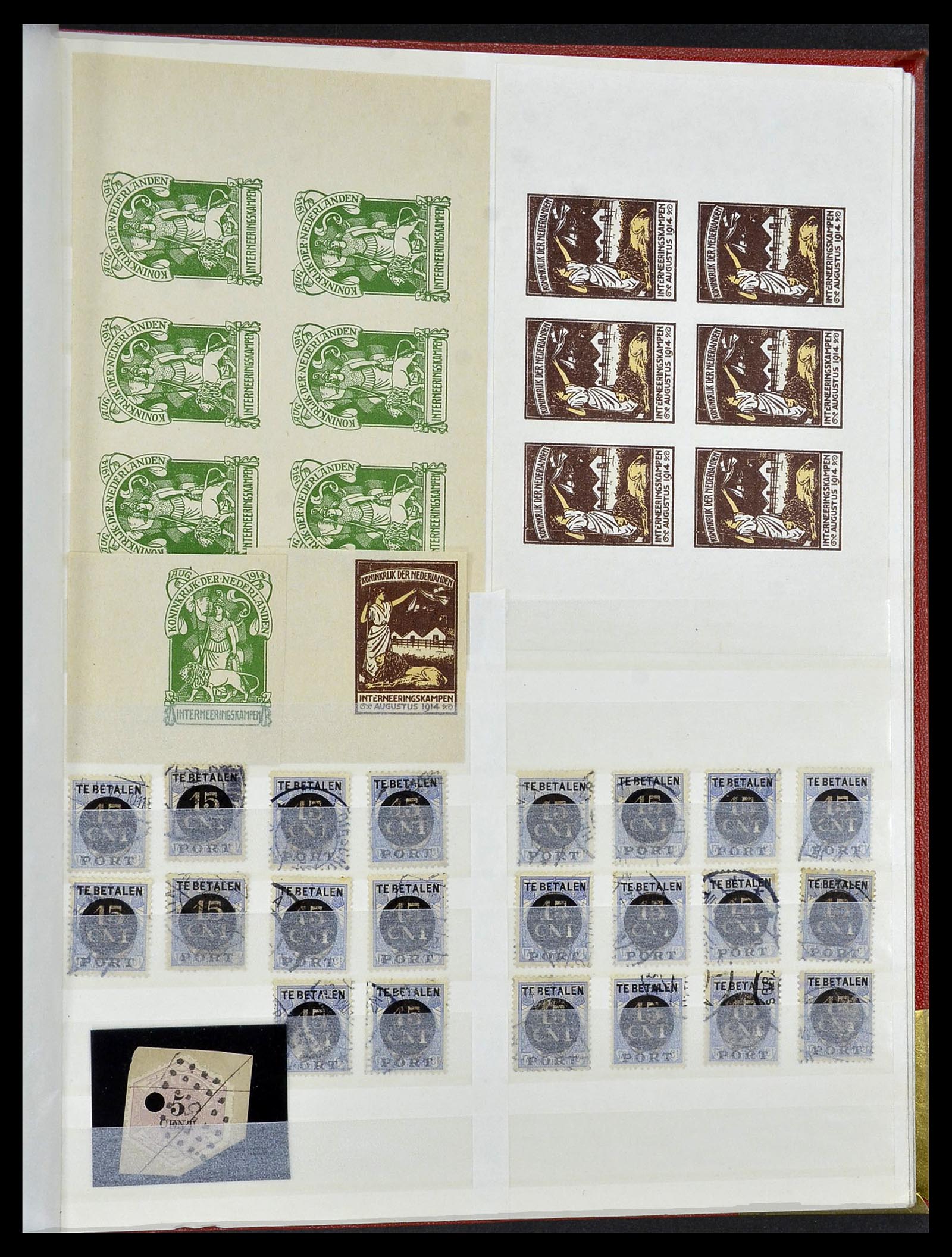 34540 024 - Stamp Collection 34540 Netherlands forgeries 1852-2004.