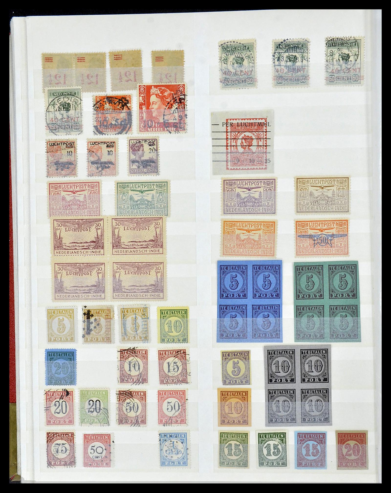 34540 027 - Stamp Collection 34540 Netherlands forgeries 1852-2004.