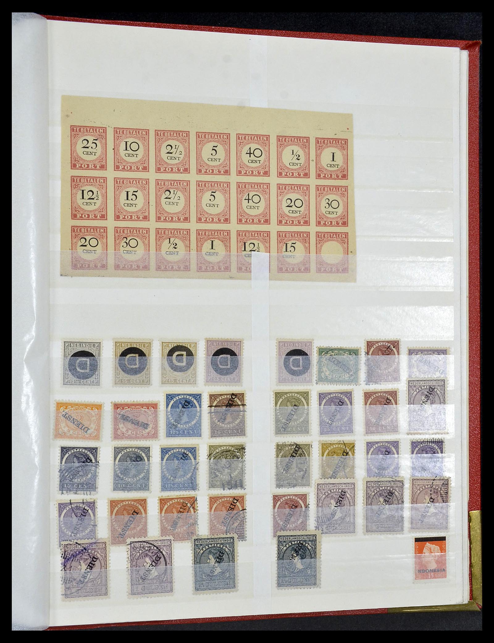 34540 028 - Stamp Collection 34540 Netherlands forgeries 1852-2004.