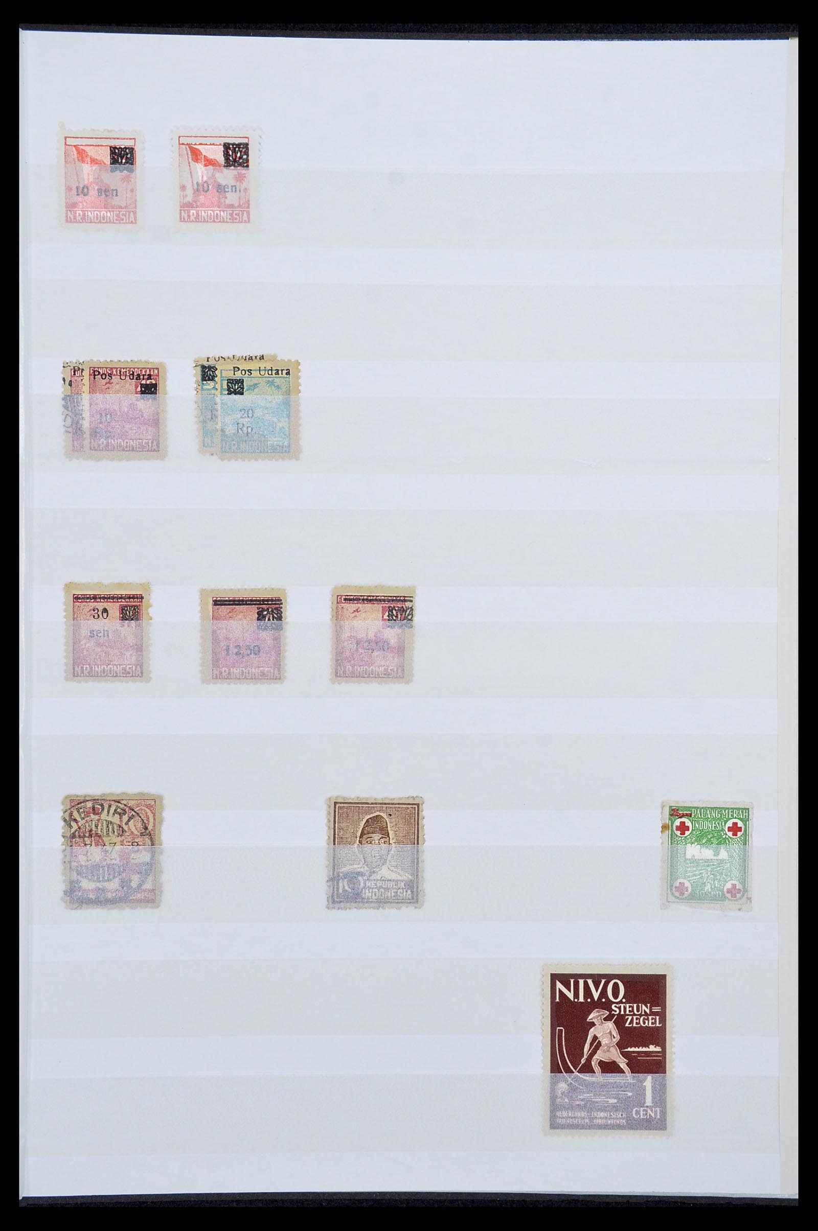 34545 045 - Postzegelverzameling 34545 Japanse Bezetting Nederlands Indië en inte