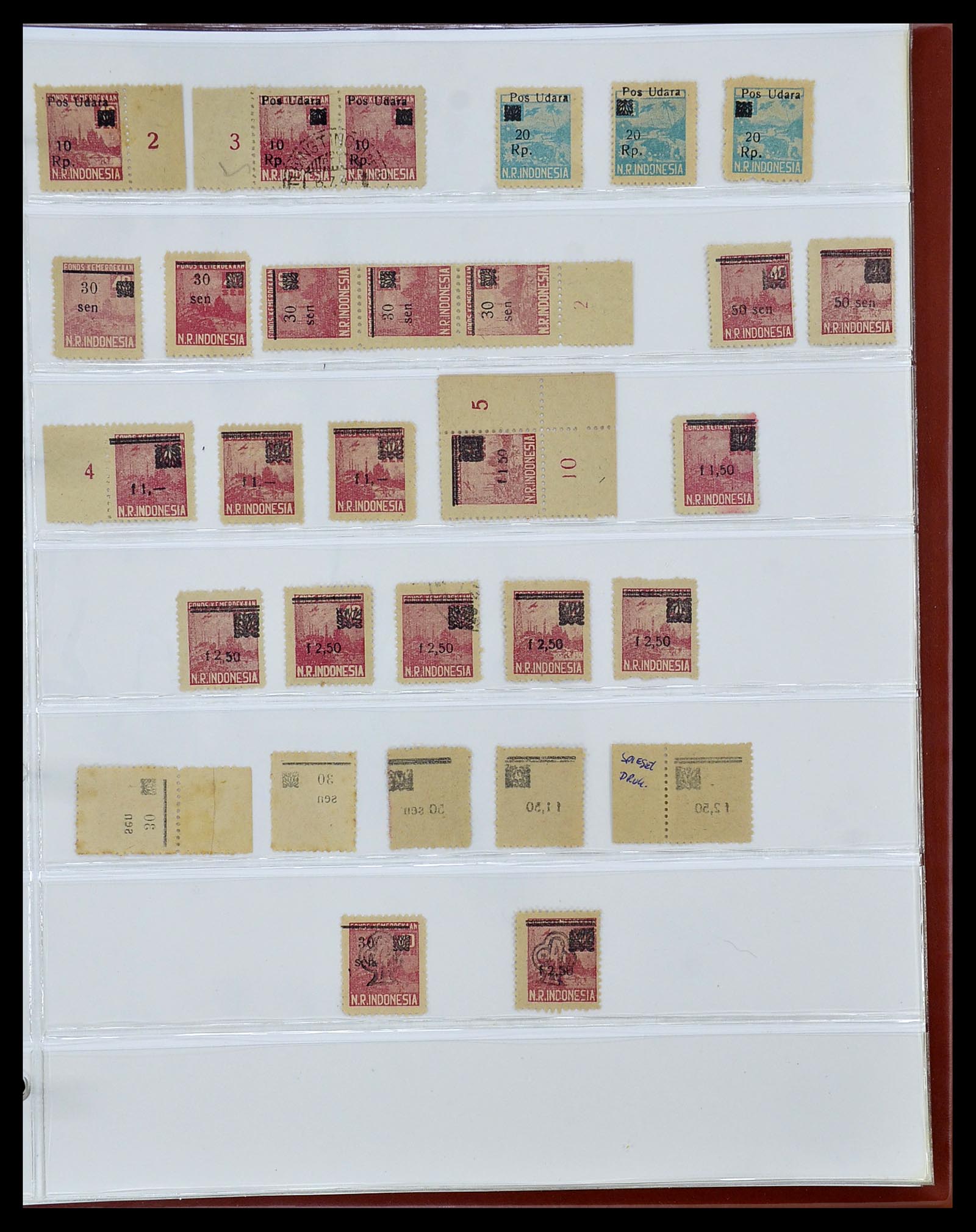 34545 083 - Stamp Collection 34545 Japanese Occupation of the Dutch East Indies and 