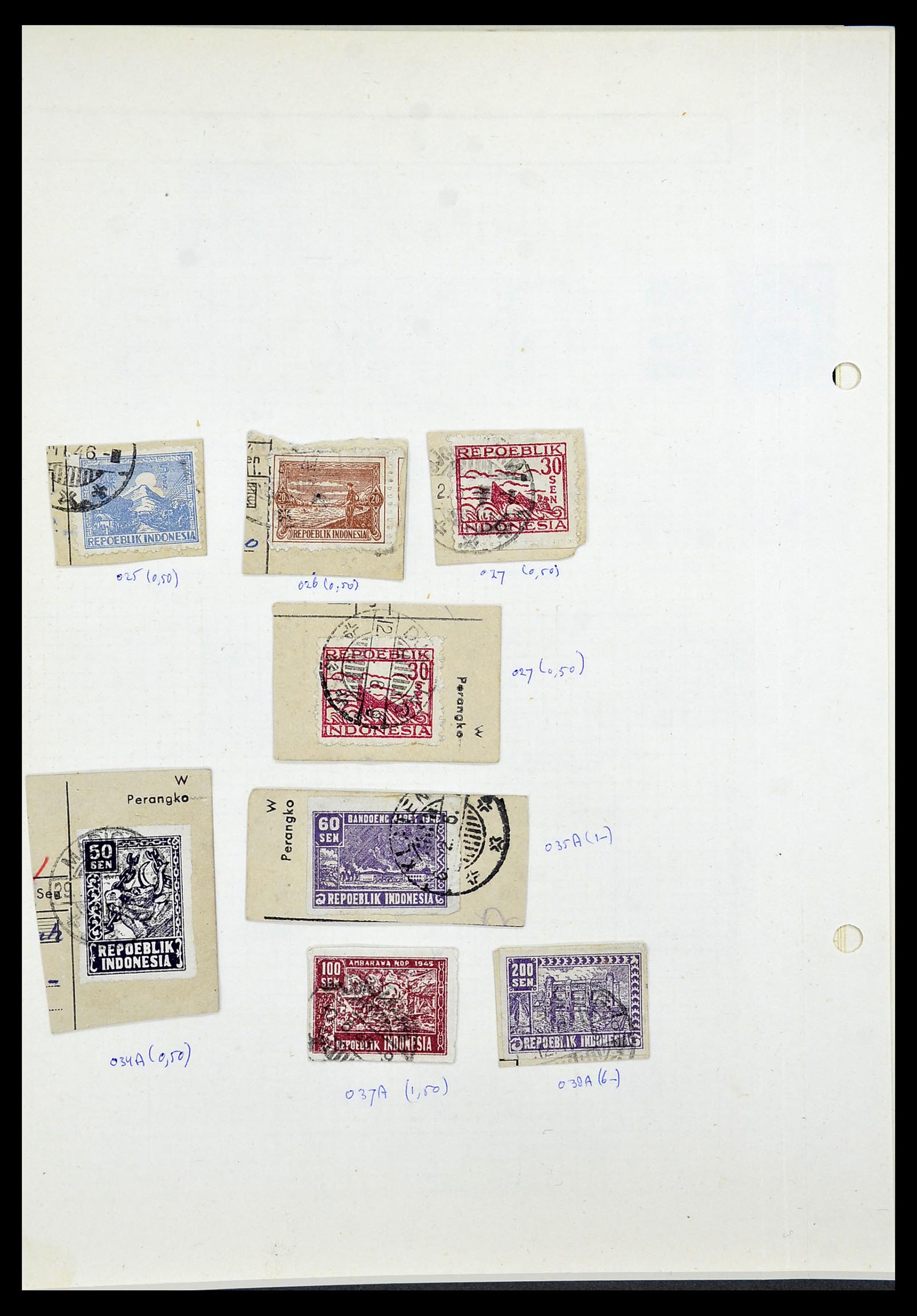 34545 157 - Stamp Collection 34545 Japanese Occupation of the Dutch East Indies and 