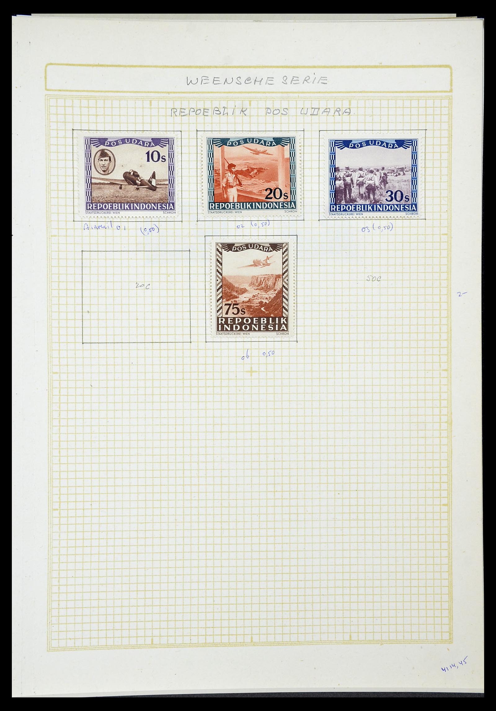 34545 175 - Stamp Collection 34545 Japanese Occupation of the Dutch East Indies and 