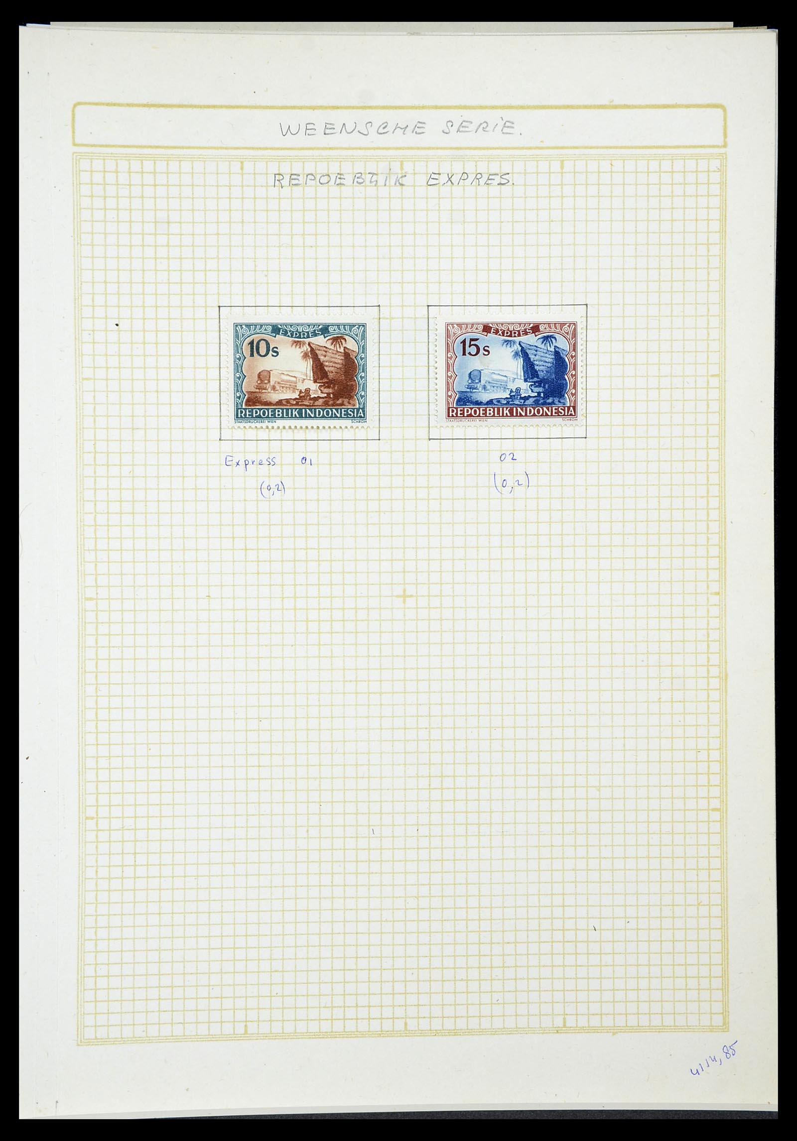 34545 176 - Stamp Collection 34545 Japanese Occupation of the Dutch East Indies and 