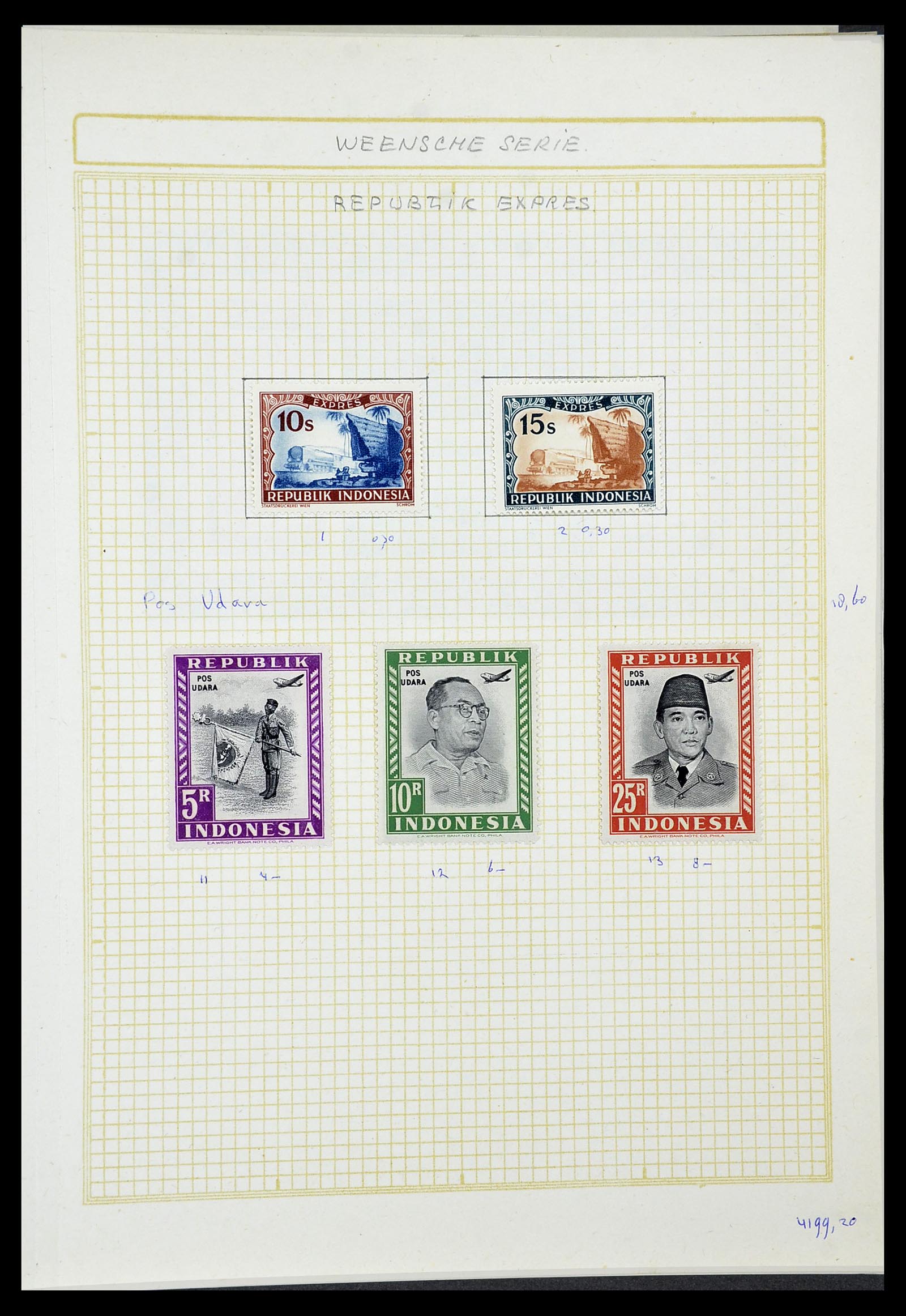 34545 186 - Postzegelverzameling 34545 Japanse Bezetting Nederlands Indië en inte
