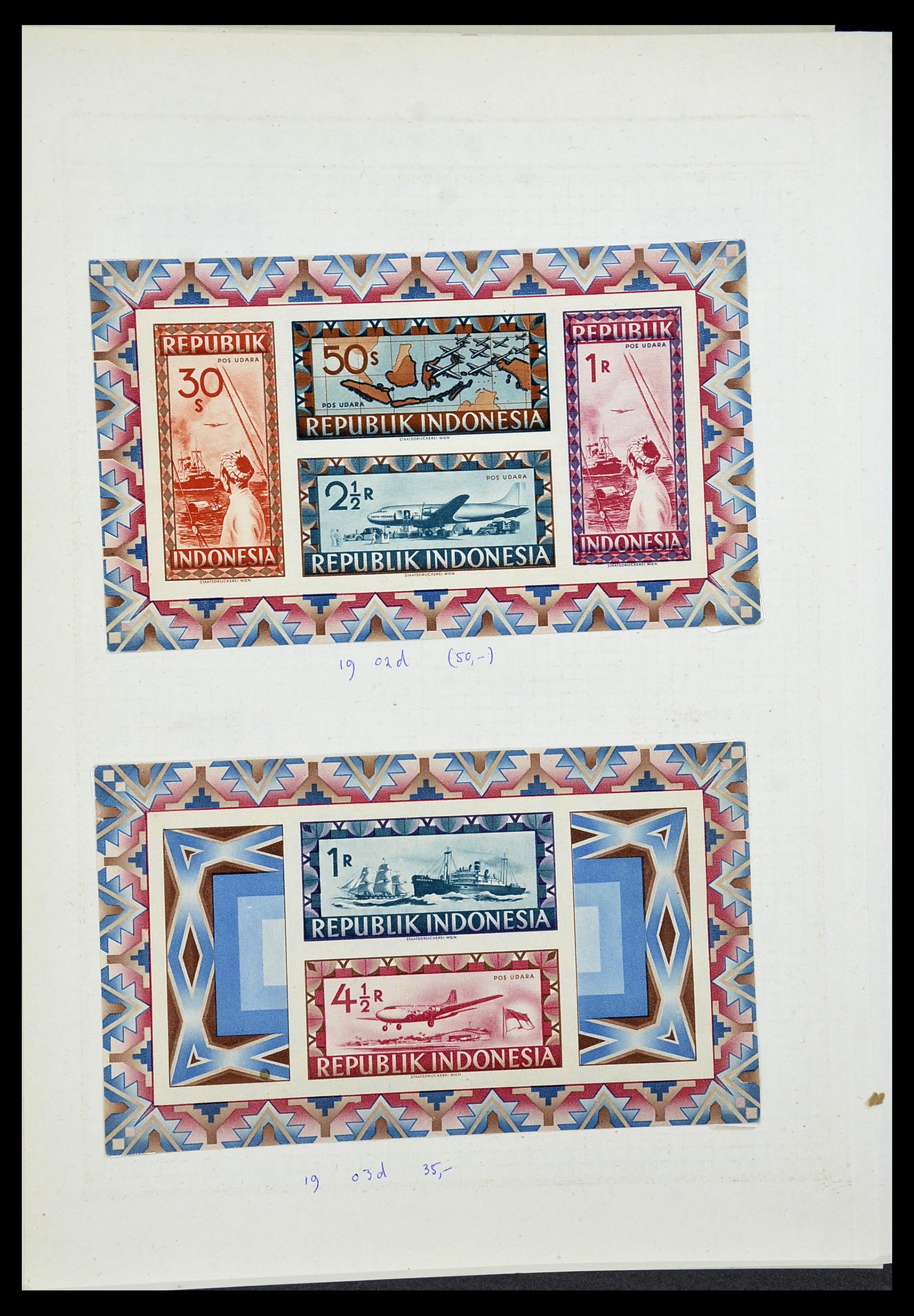 34545 192 - Postzegelverzameling 34545 Japanse Bezetting Nederlands Indië en inte