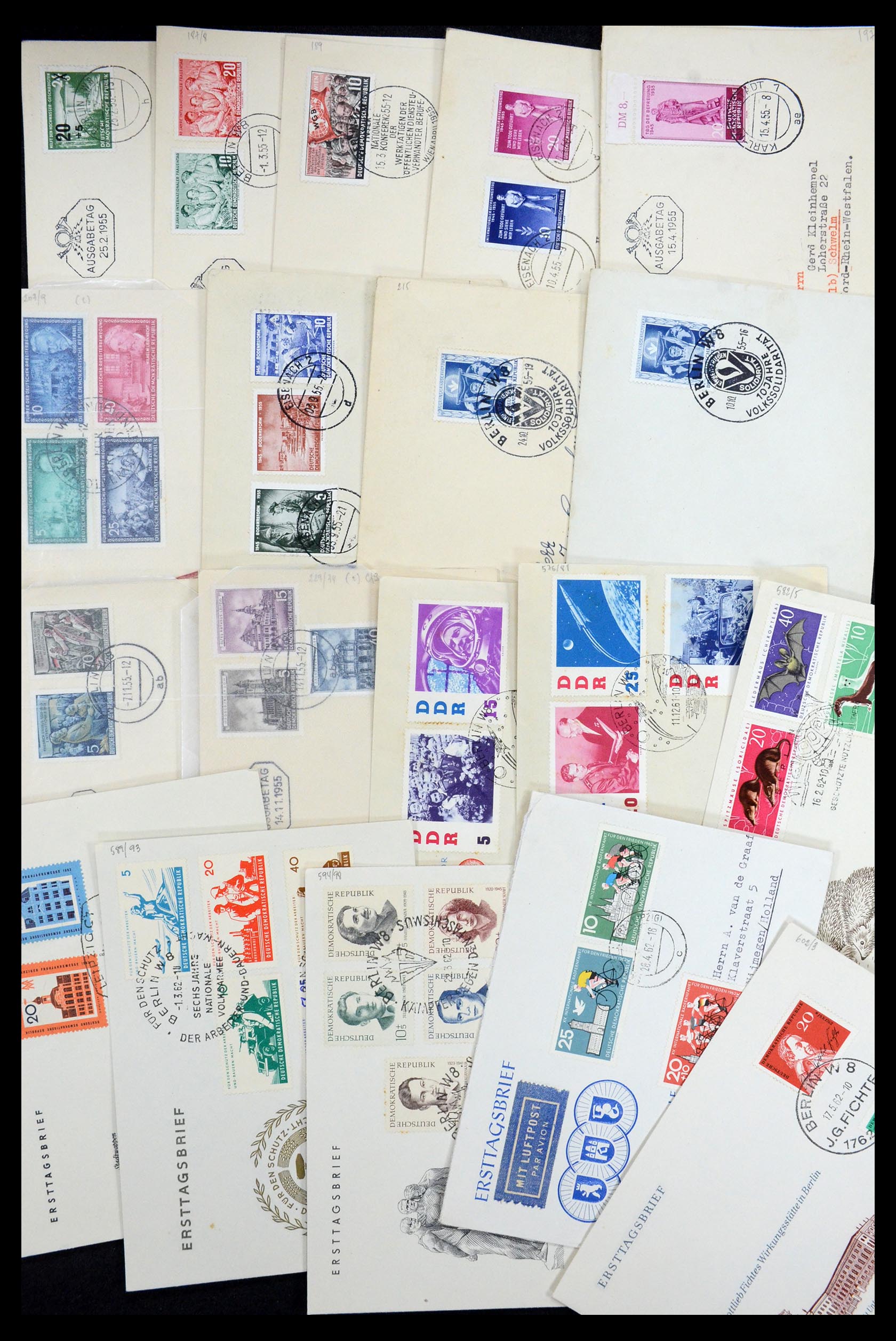 34546 009 - Postzegelverzameling 34546 Wereld brieven.