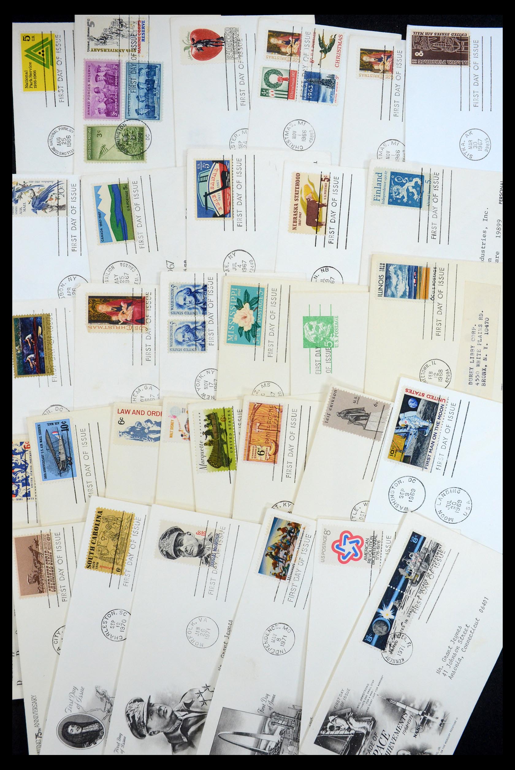 34546 015 - Postzegelverzameling 34546 Wereld brieven.
