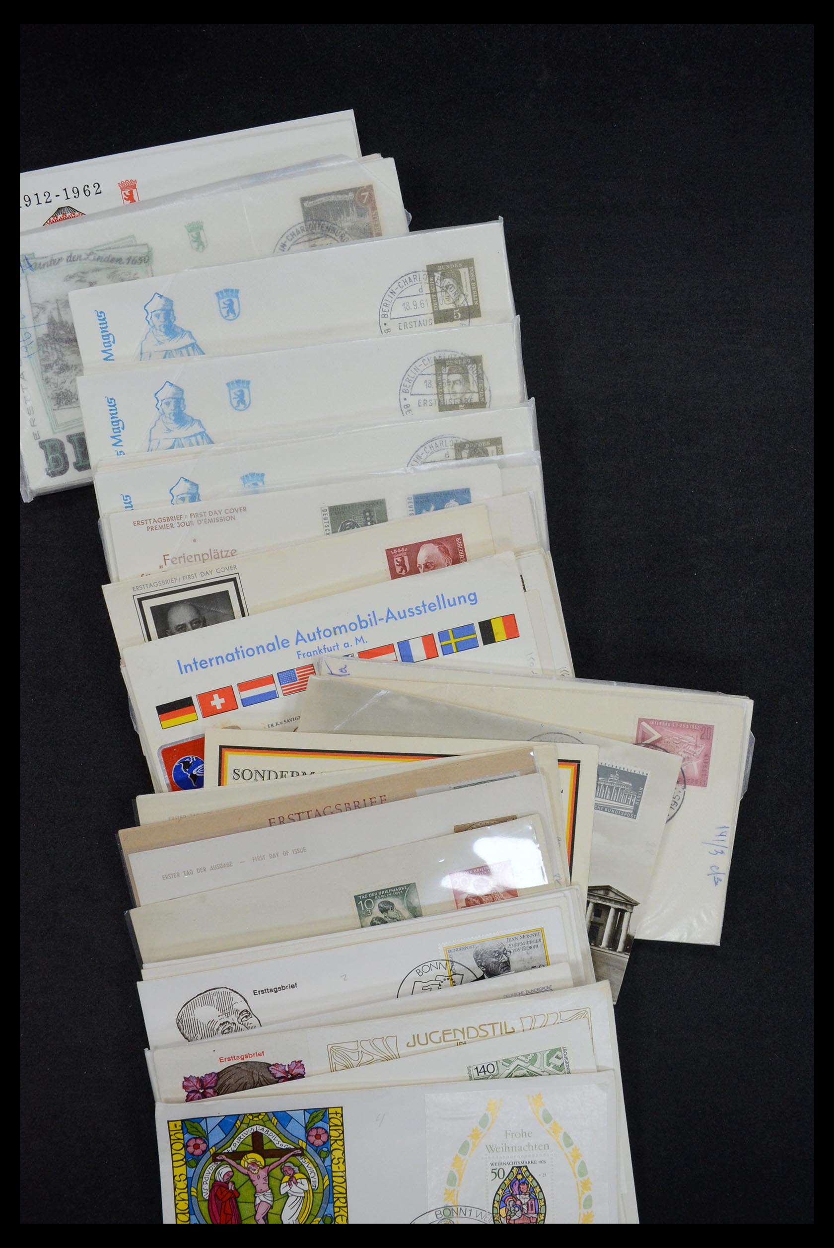 34546 021 - Postzegelverzameling 34546 Wereld brieven.