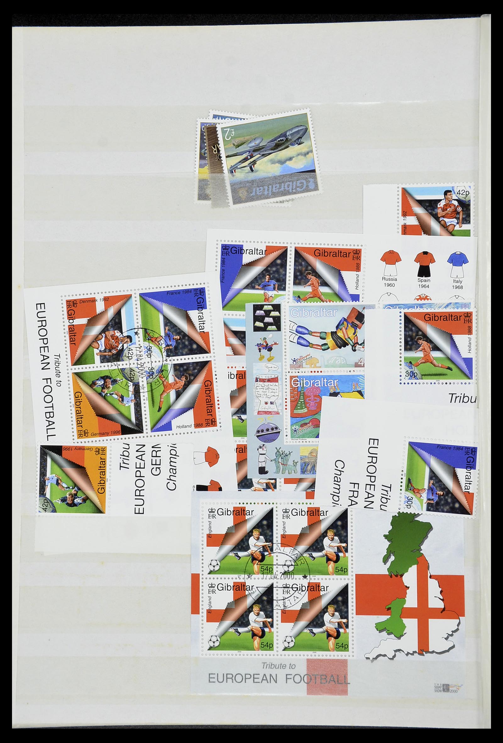 34547 064 - Postzegelverzameling 34547 Gibraltar 1886-2014!