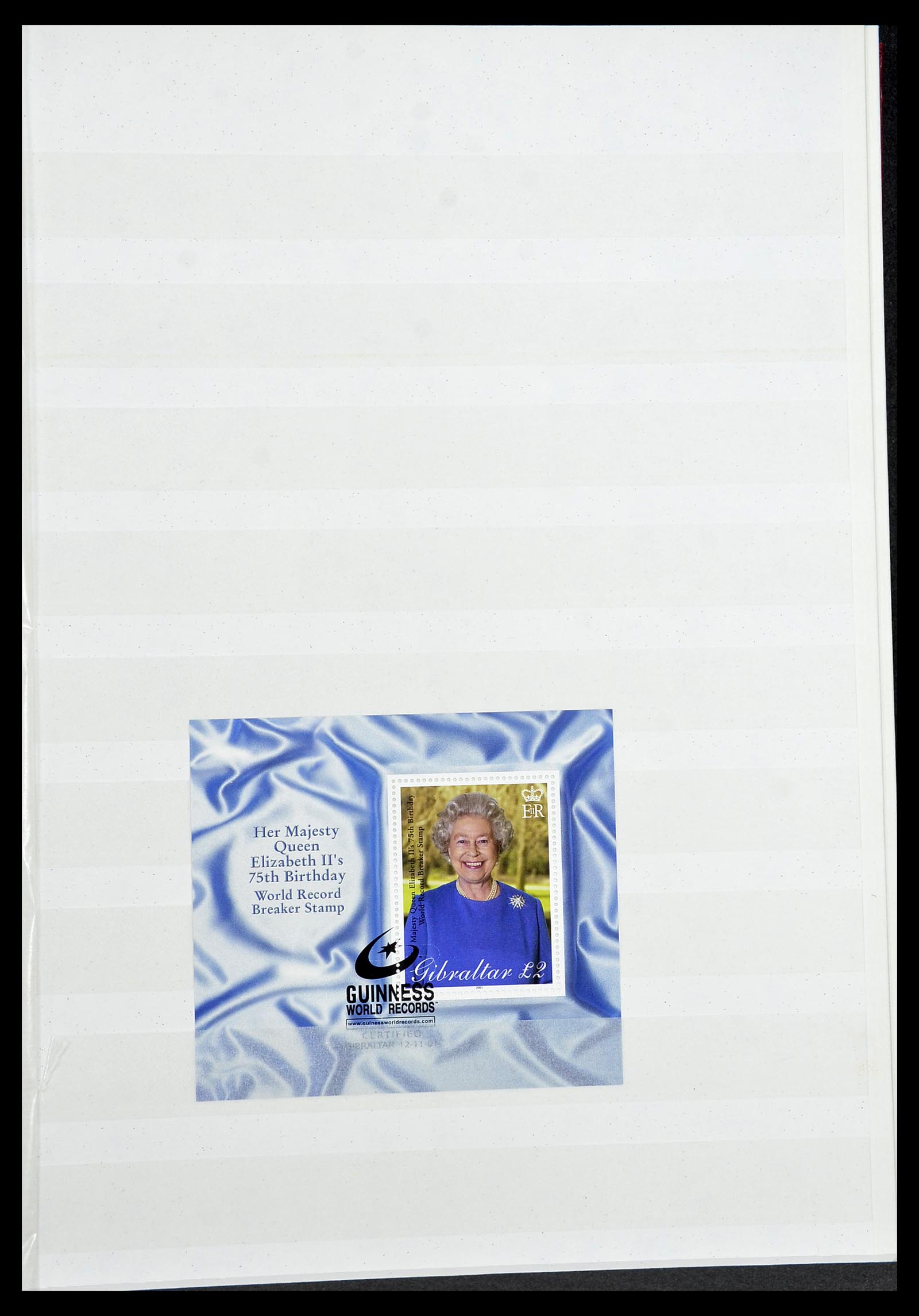 34547 072 - Stamp Collection 34547 Gibraltar 1886-2014!