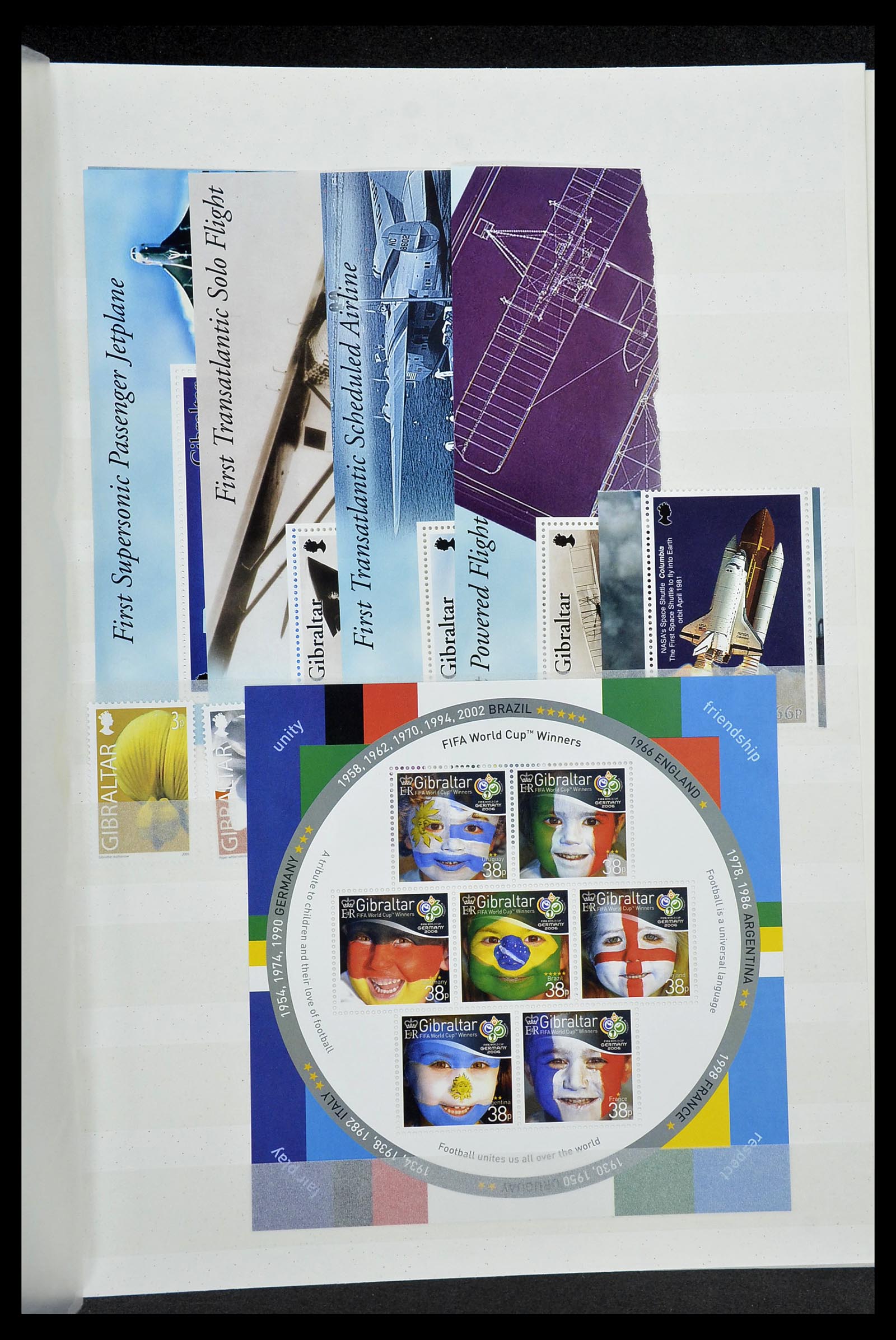 34547 077 - Stamp Collection 34547 Gibraltar 1886-2014!