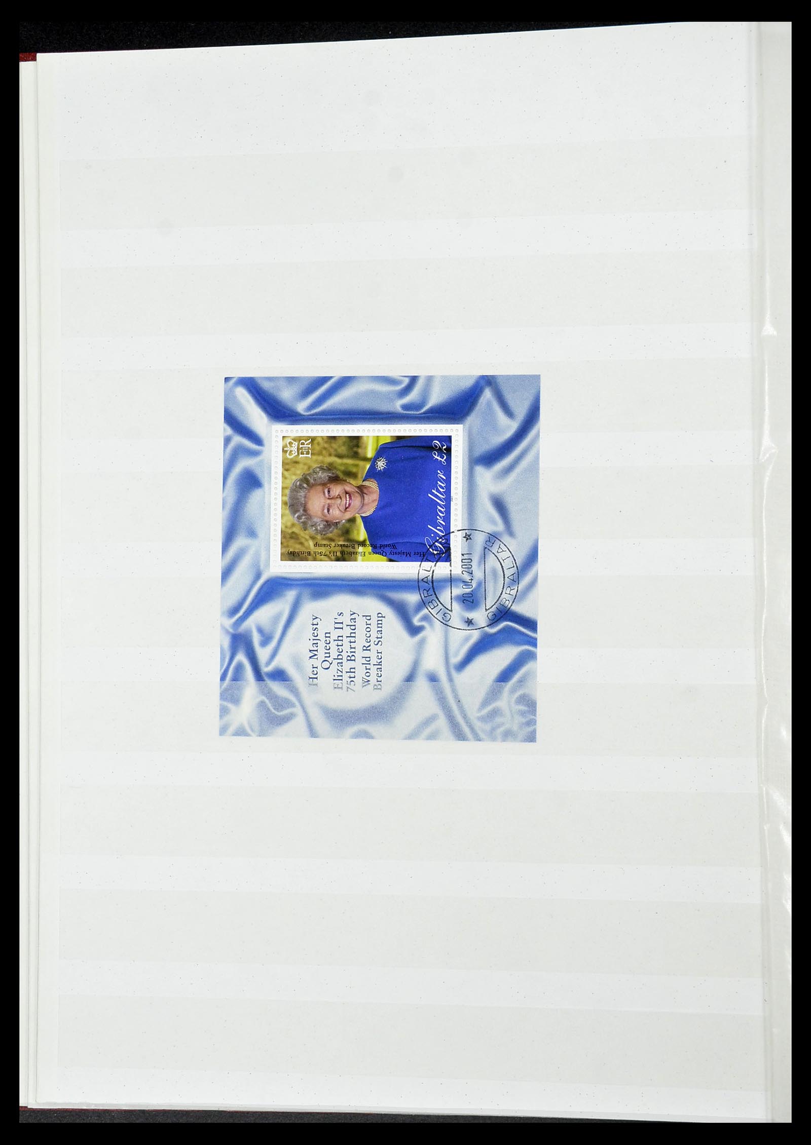 34547 080 - Postzegelverzameling 34547 Gibraltar 1886-2014!