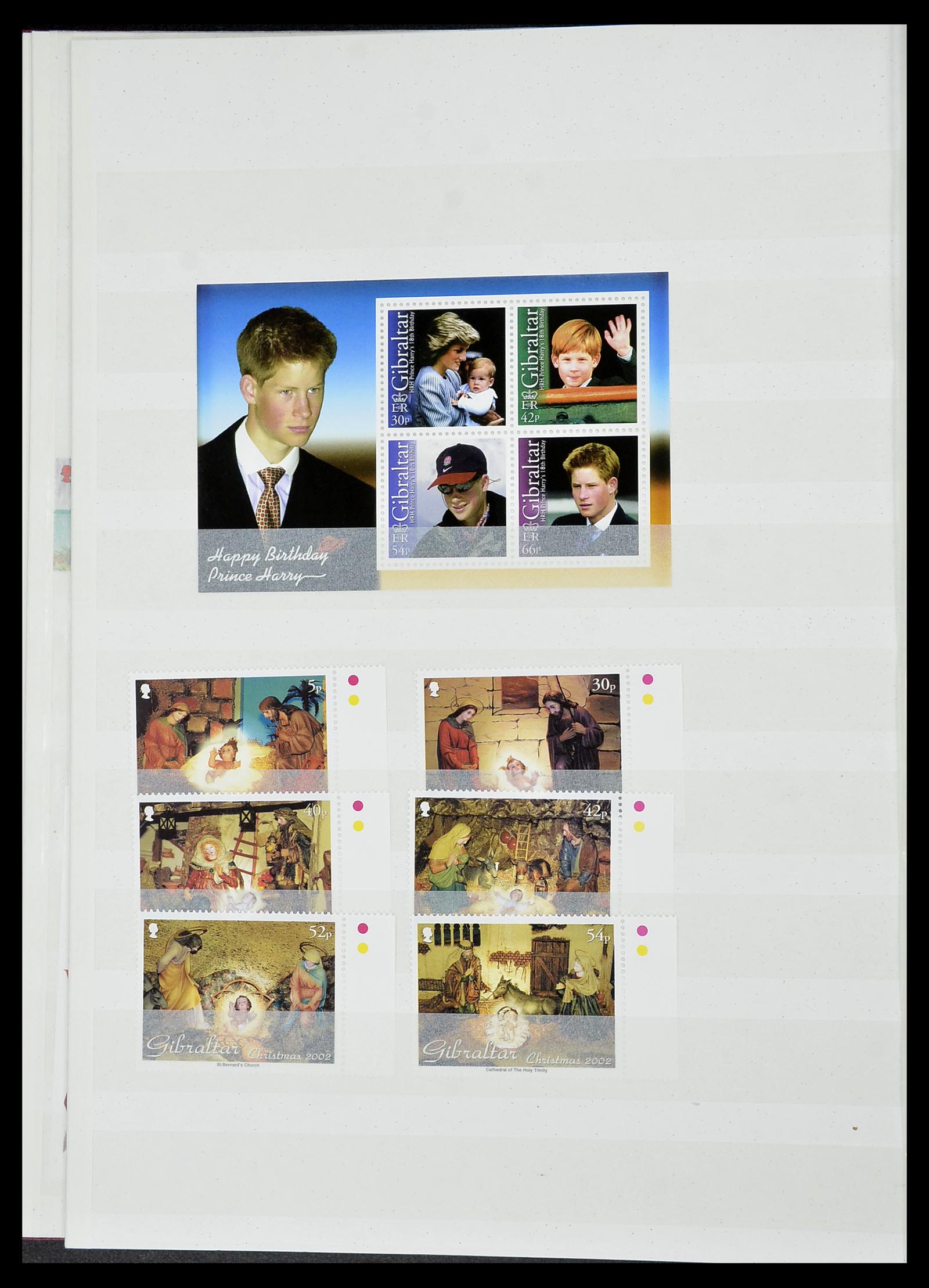 34547 086 - Stamp Collection 34547 Gibraltar 1886-2014!