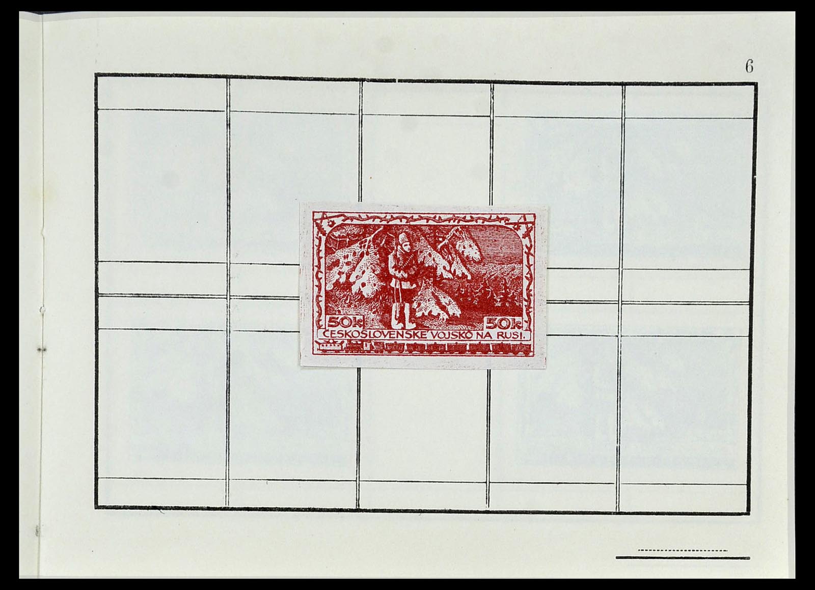 34554 009 - Postzegelverzameling 34554 Tsjechoslowaaks legioen in Siberië 1919-19